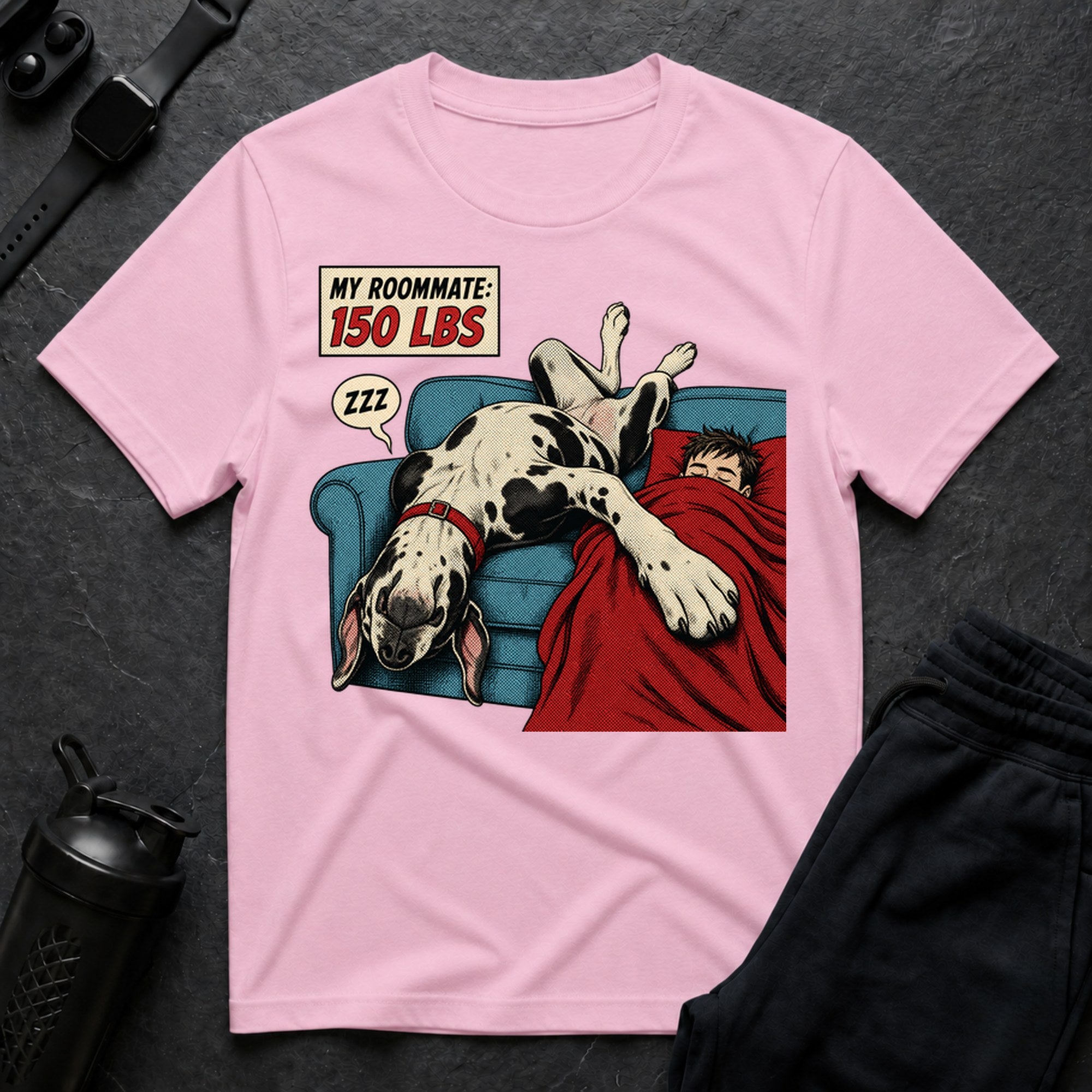 Mantle Dane Nap - Light Pink