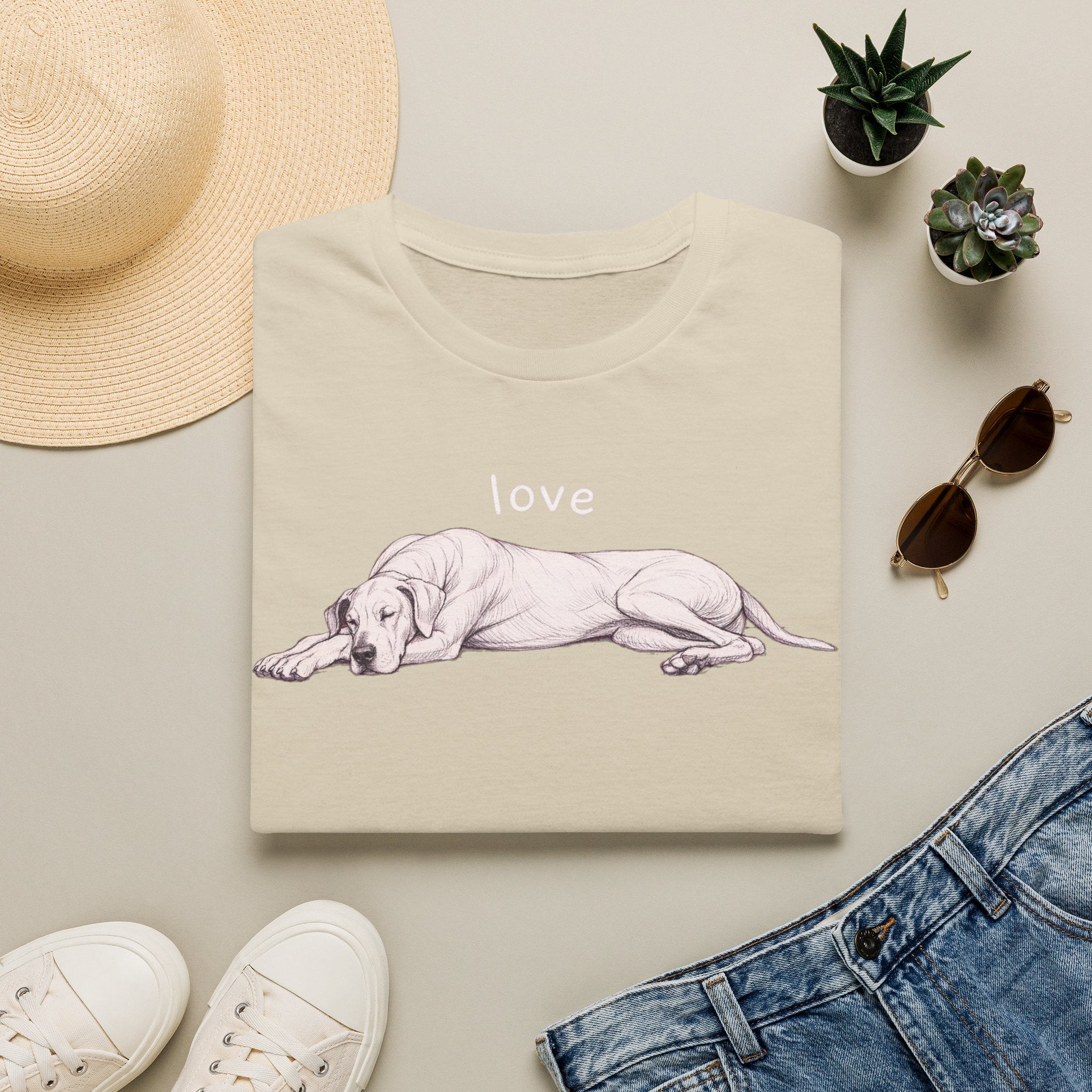 Minimalist Dane Love T-Shirt