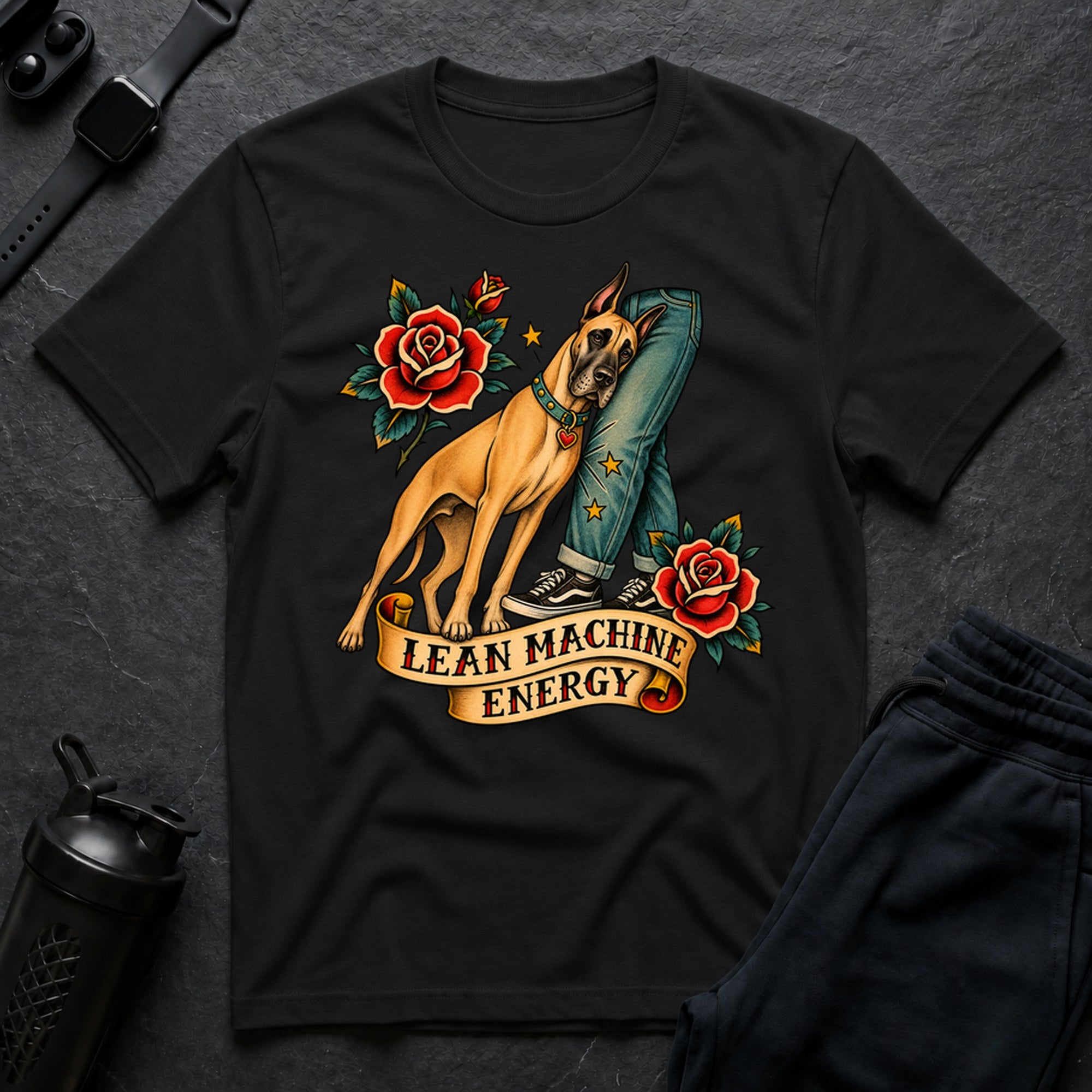 Fawn Dane Tattoo - Black