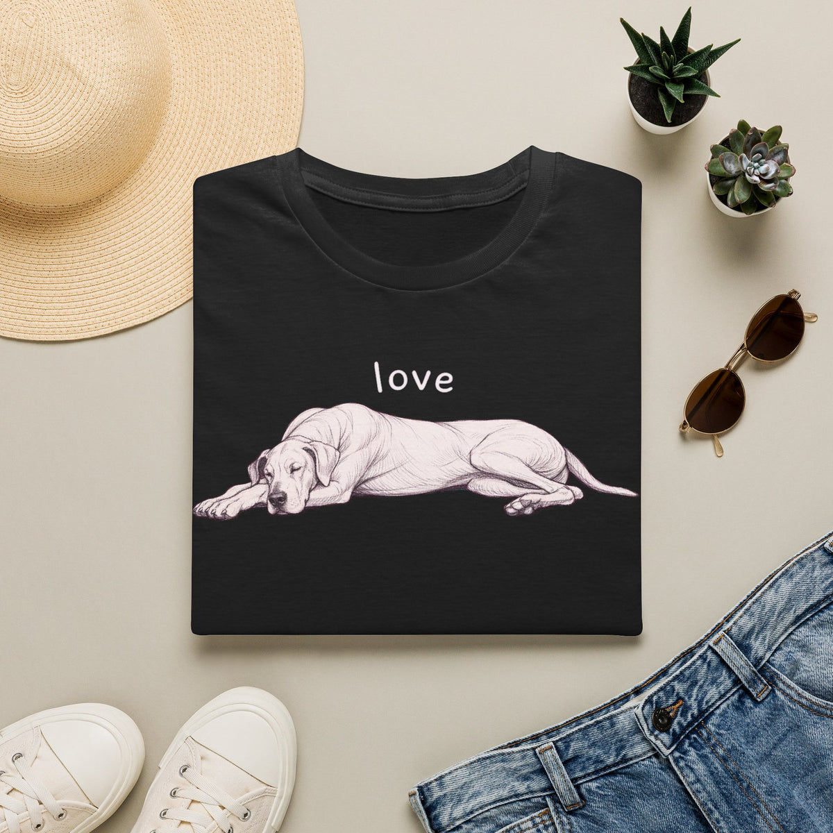 Minimalist Dane Love T-Shirt