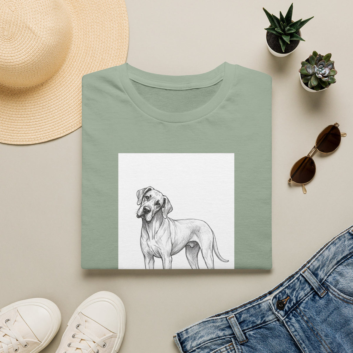 Playful Dane Love T-Shirt