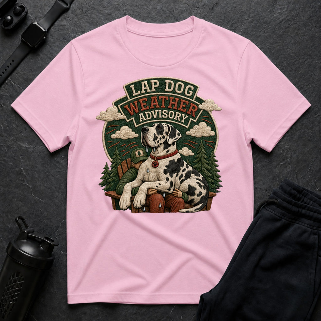 Mantle Dane Badge - Light Pink