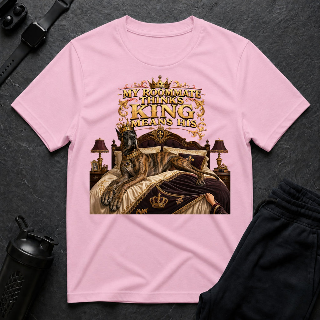 Brindle Dane King - Light Pink