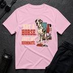 Spotted Dane Horse - Light Pink