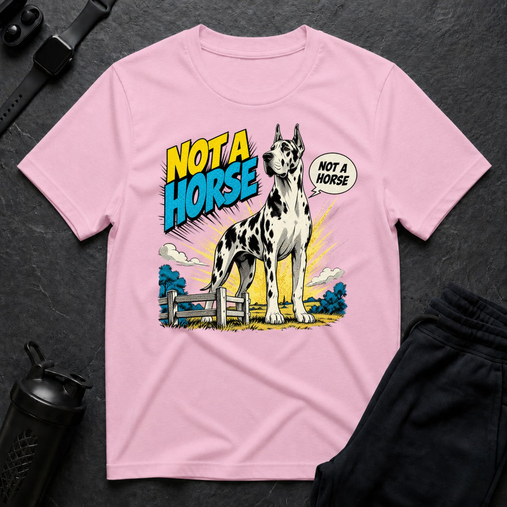 Harlequin Dane Humor - Light Pink