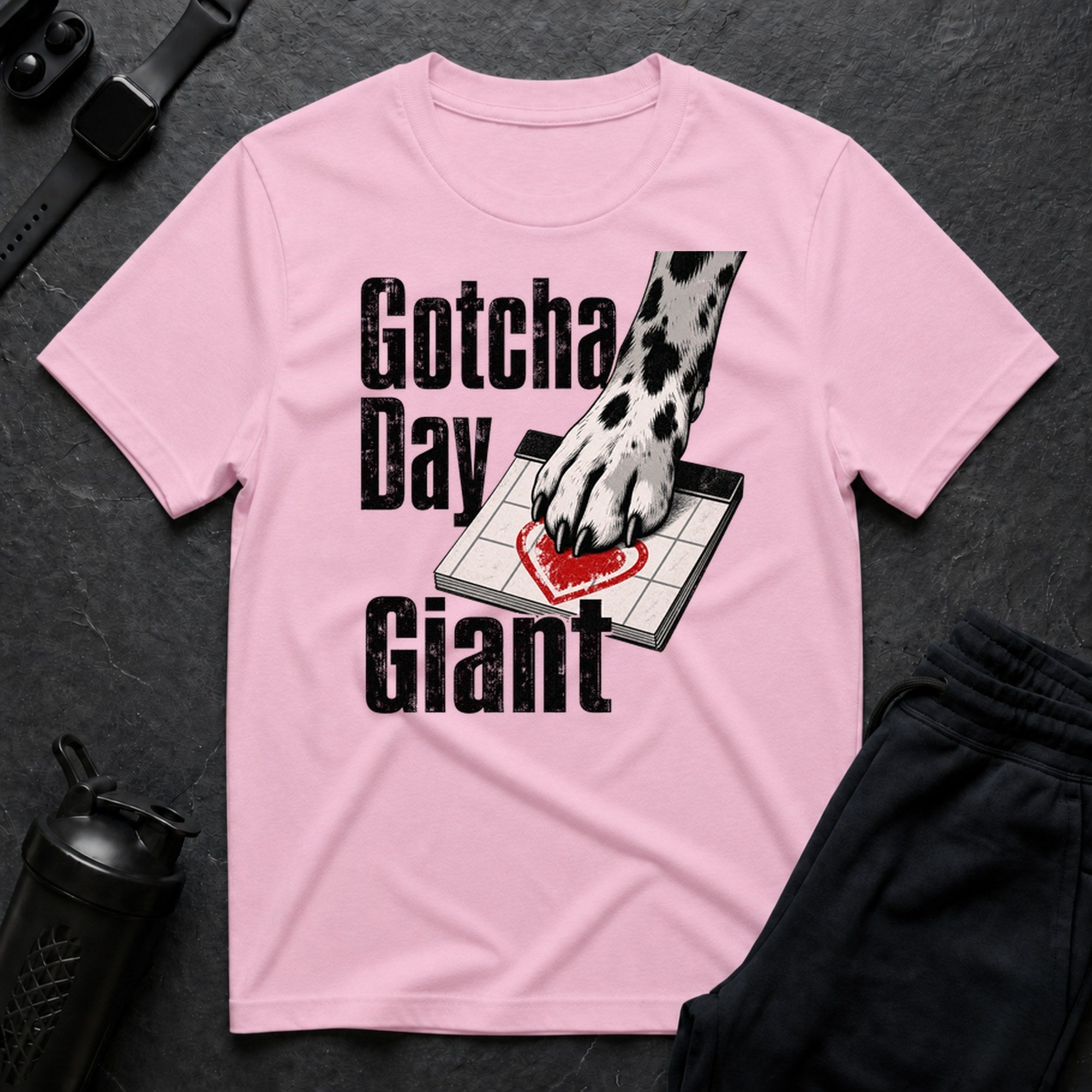 Gotcha Day Dane - Light Pink