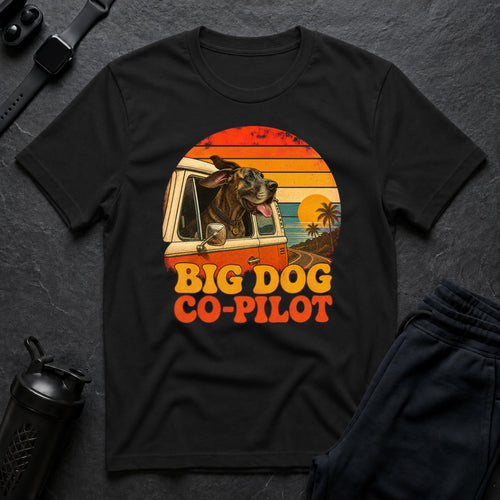 Brindle Dane Sunset - Black