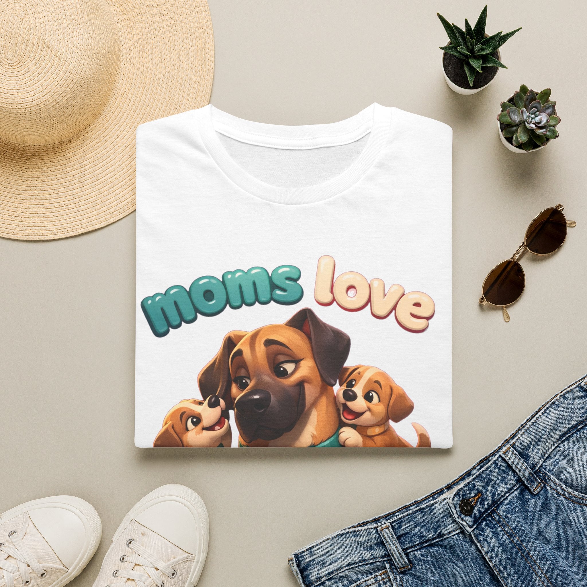 Dane Mom Love T-Shirt