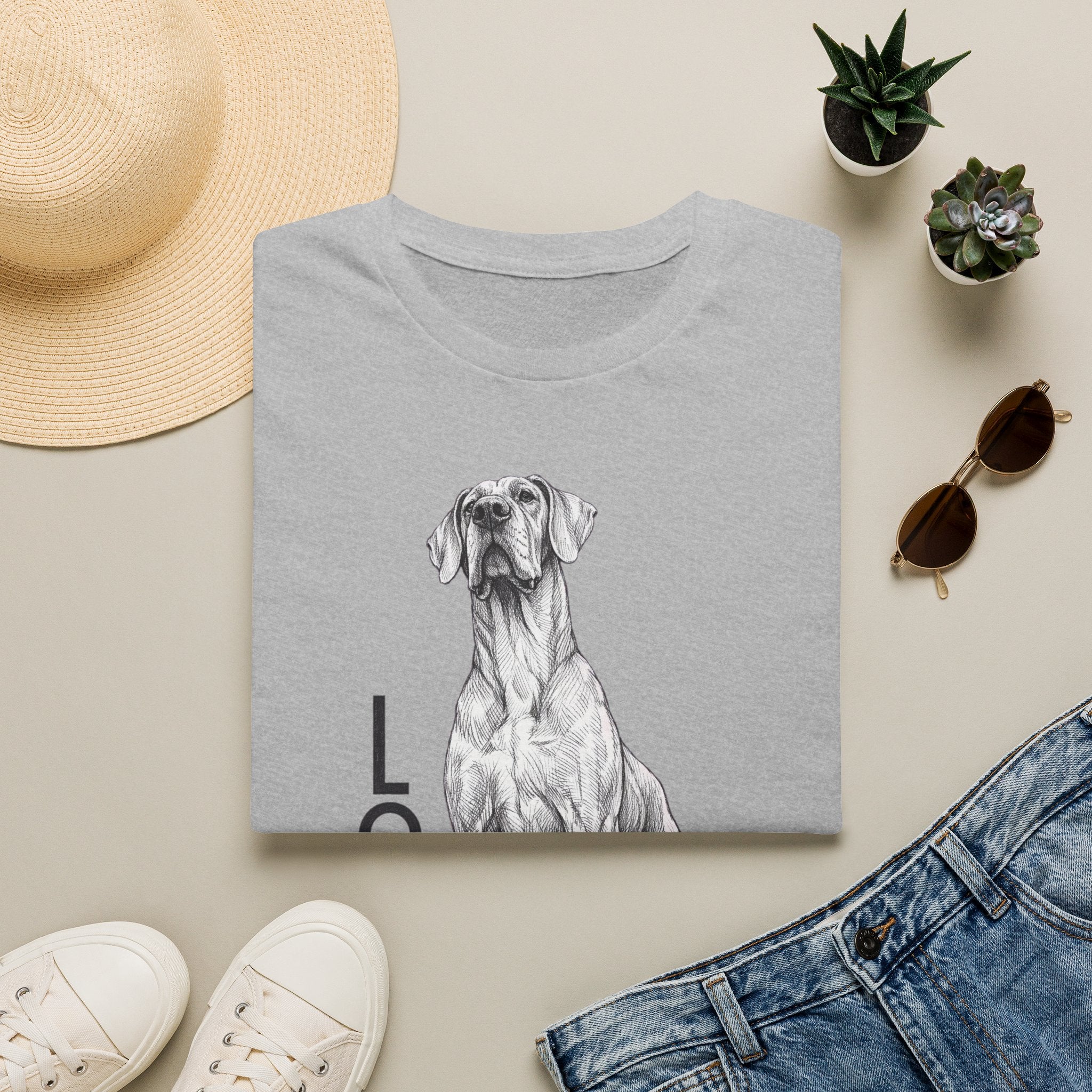 Tall Dane Love T-Shirt