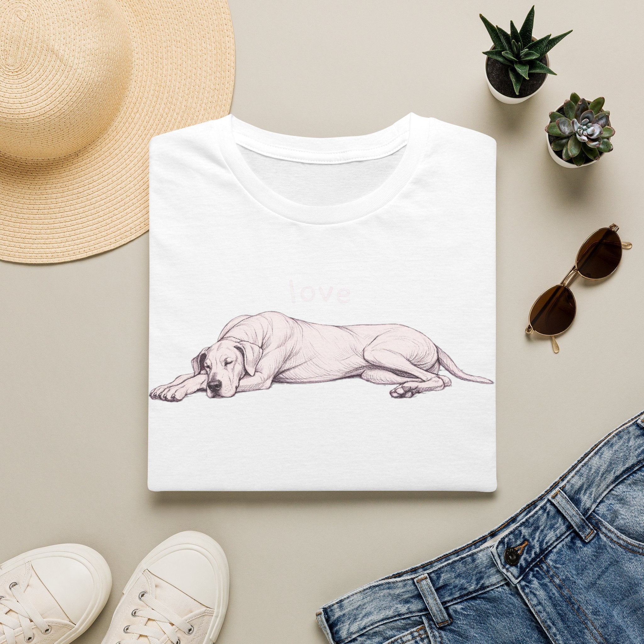 Minimalist Dane Love T-Shirt