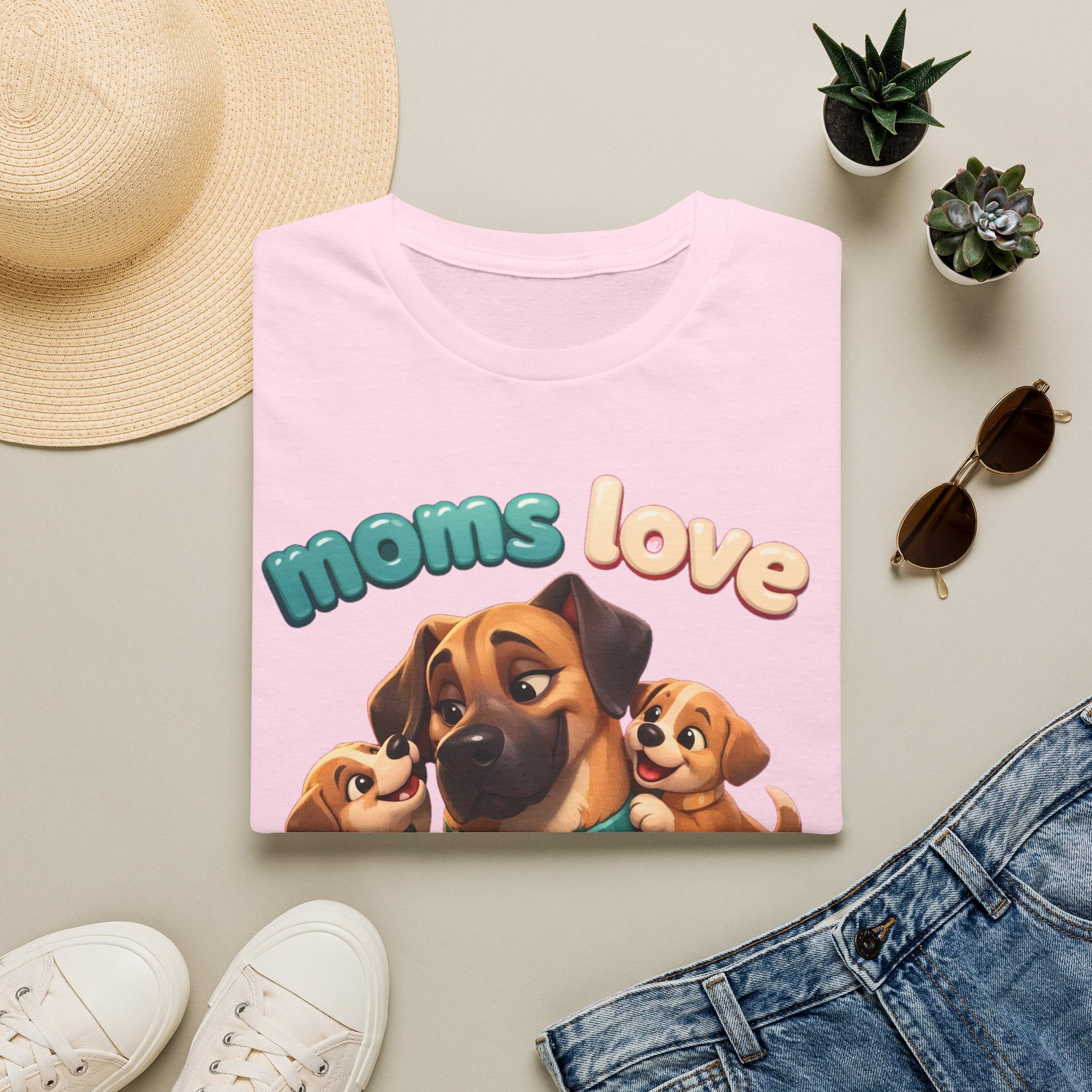 Dane Mom Love T-Shirt