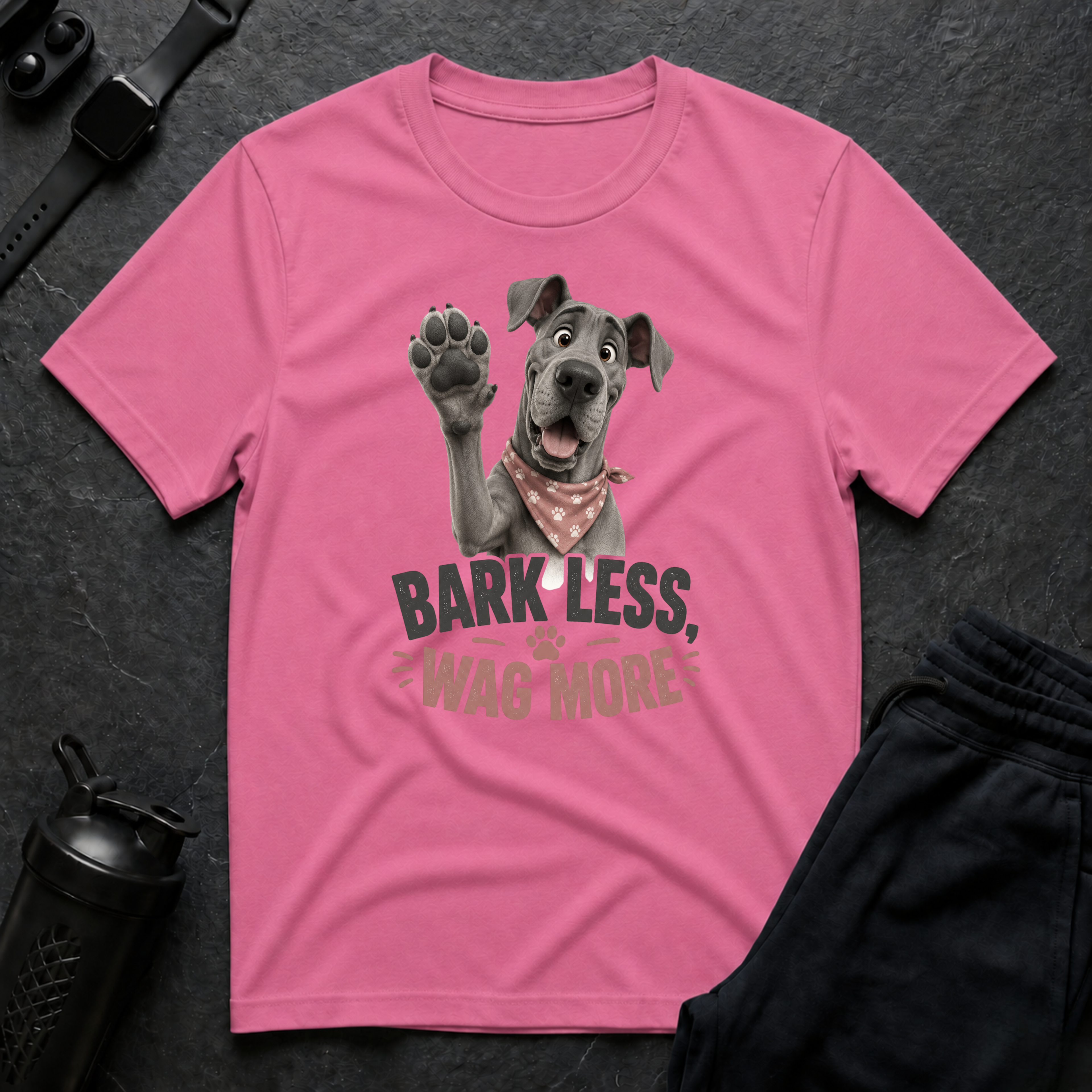 Bark Less Wag More