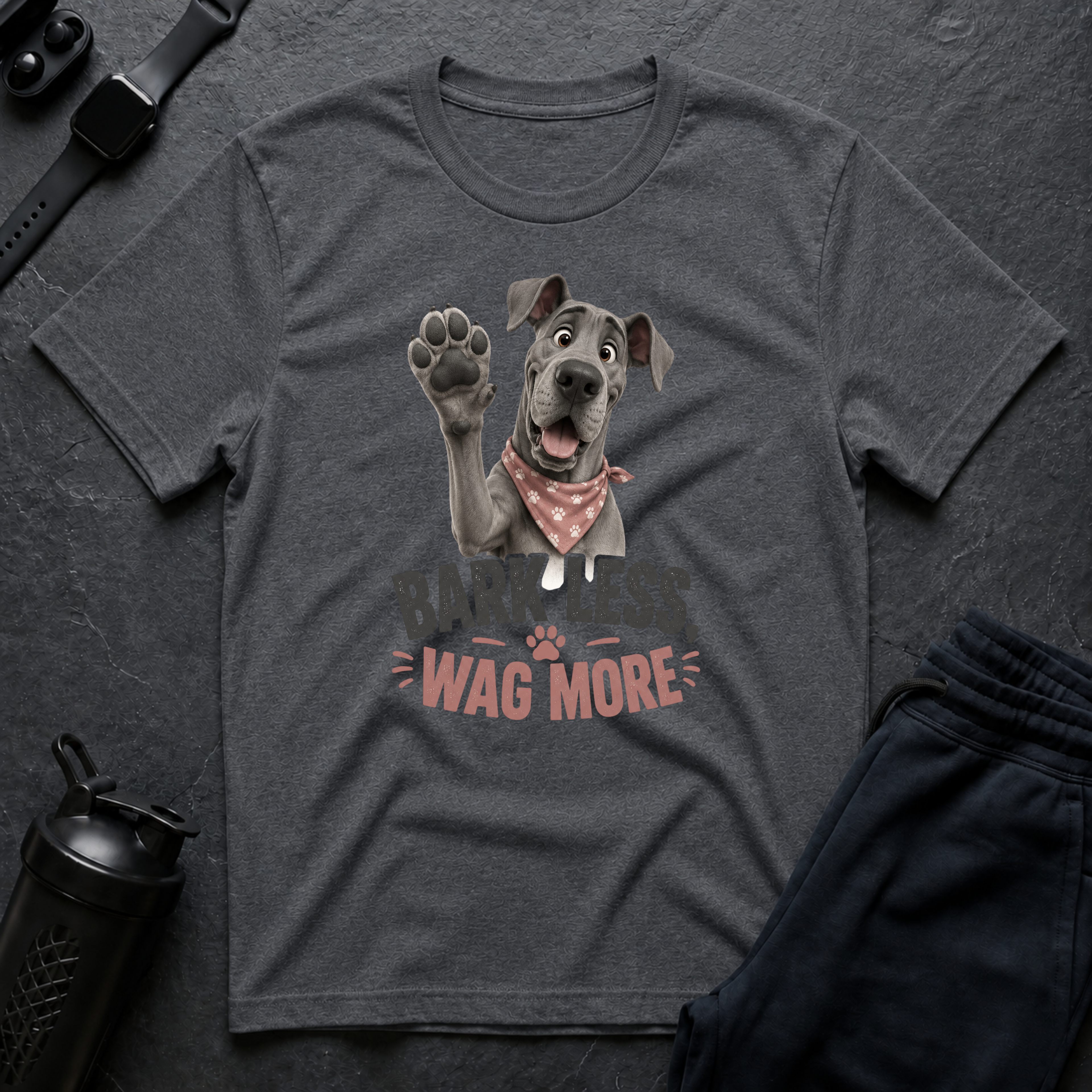 Bark Less Wag More
