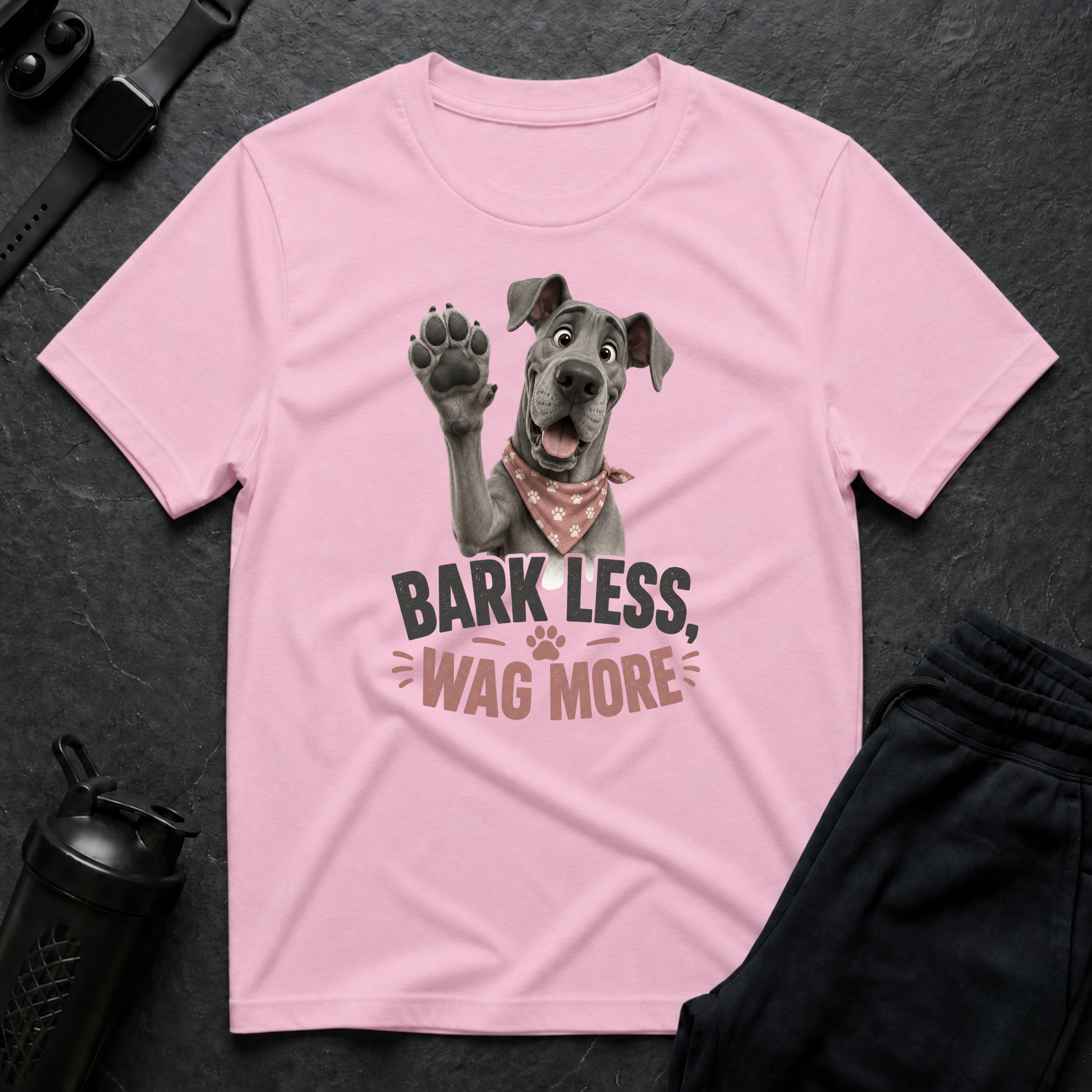 Bark Less Wag More