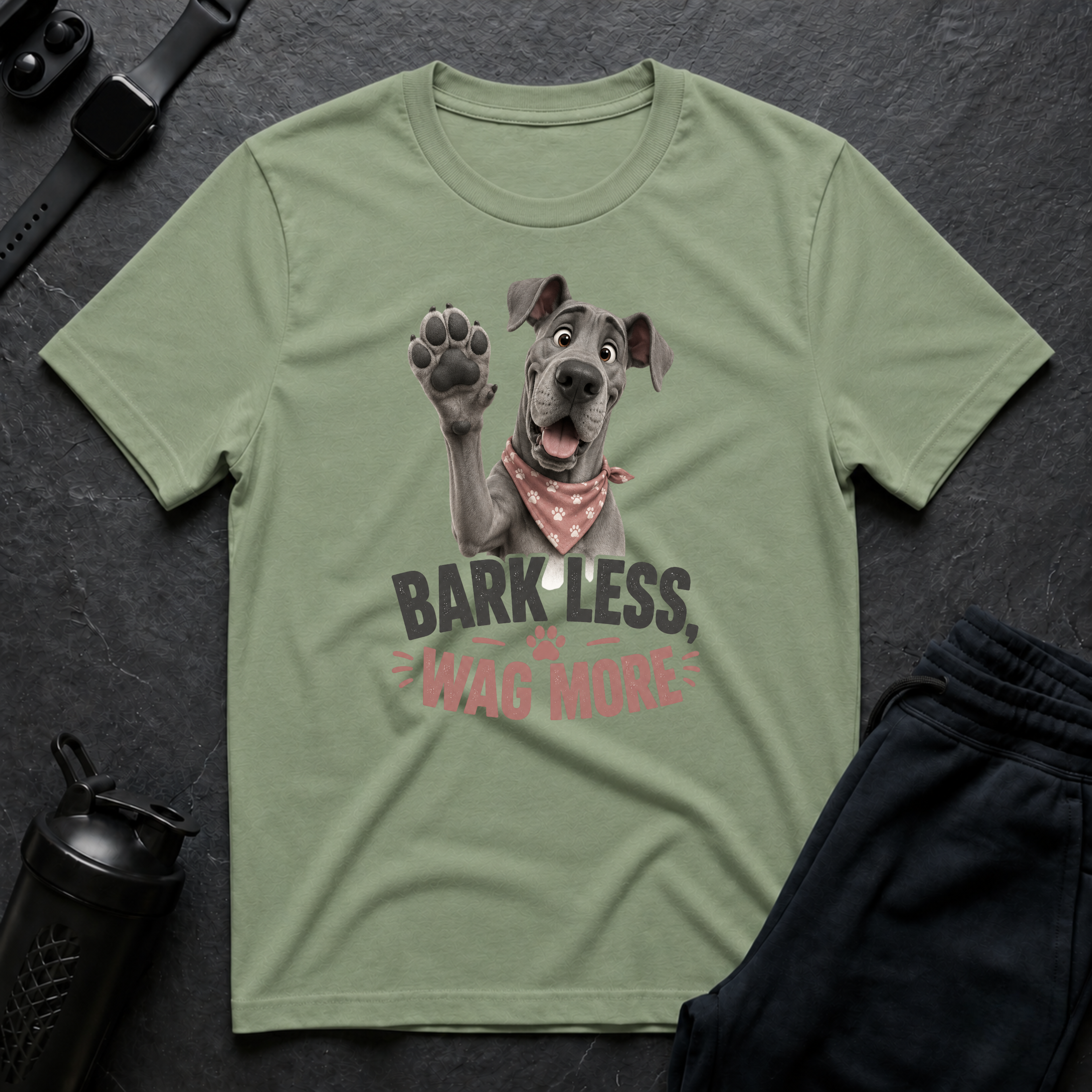 Bark Less Wag More