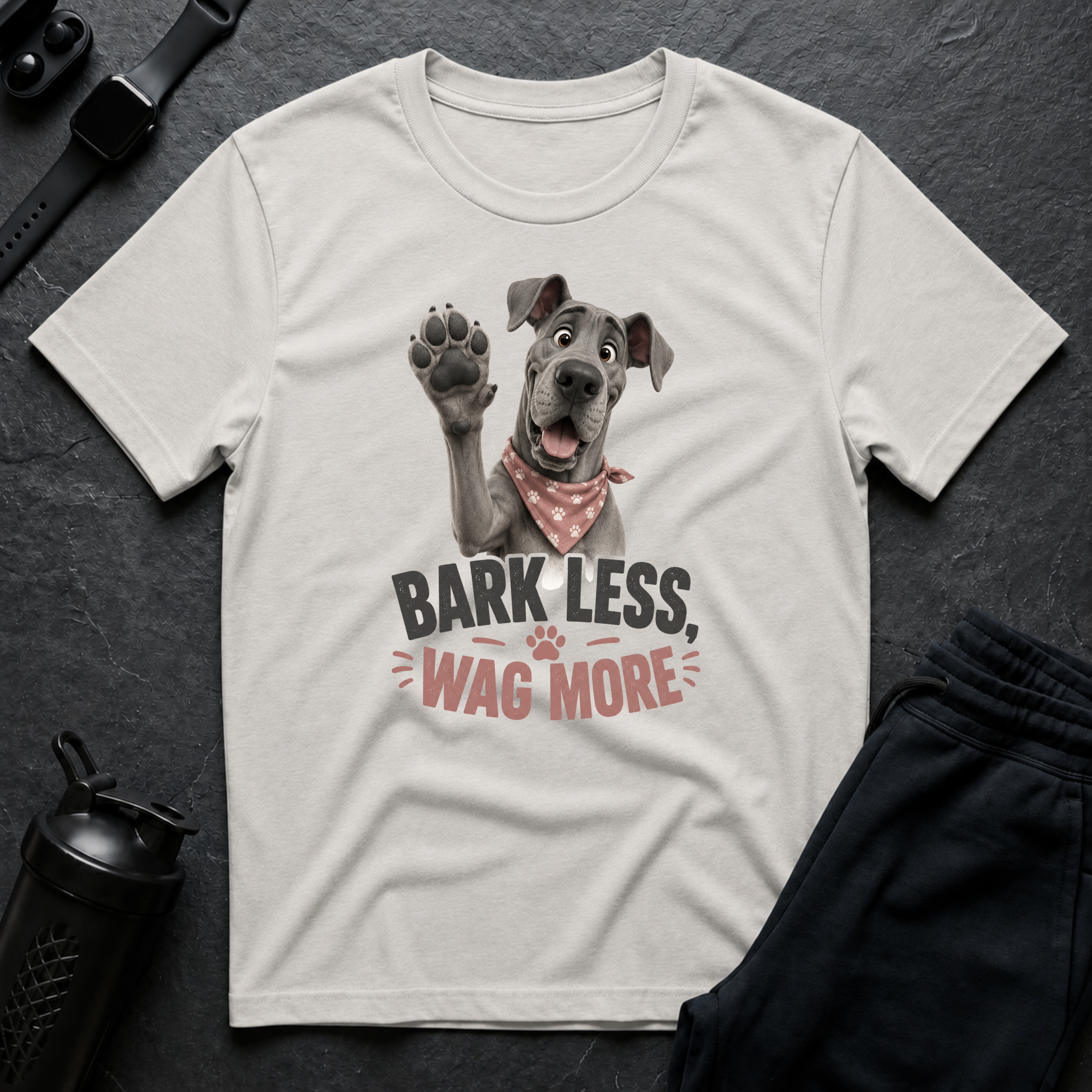 Bark Less Wag More