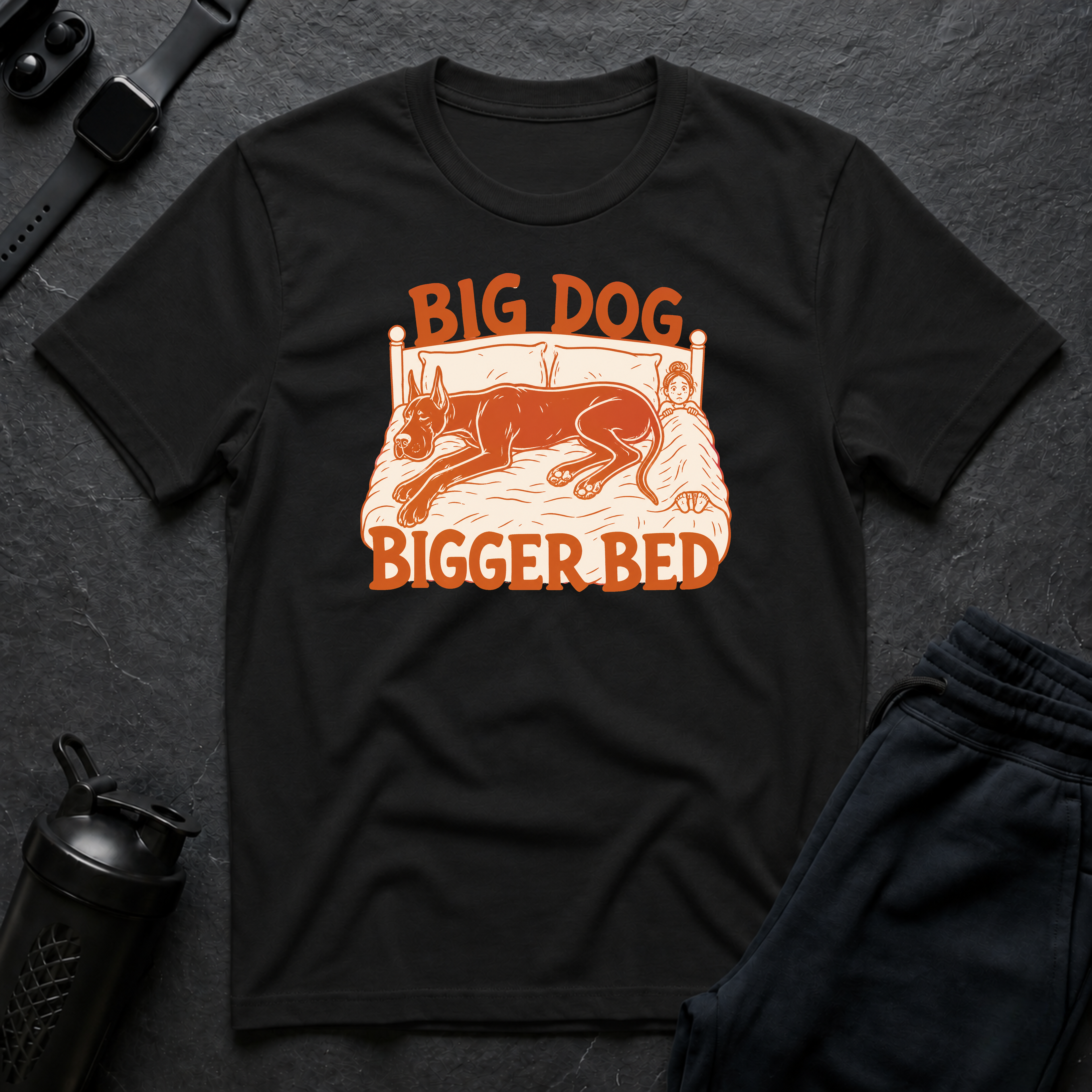 Big Dog Bigger Bed