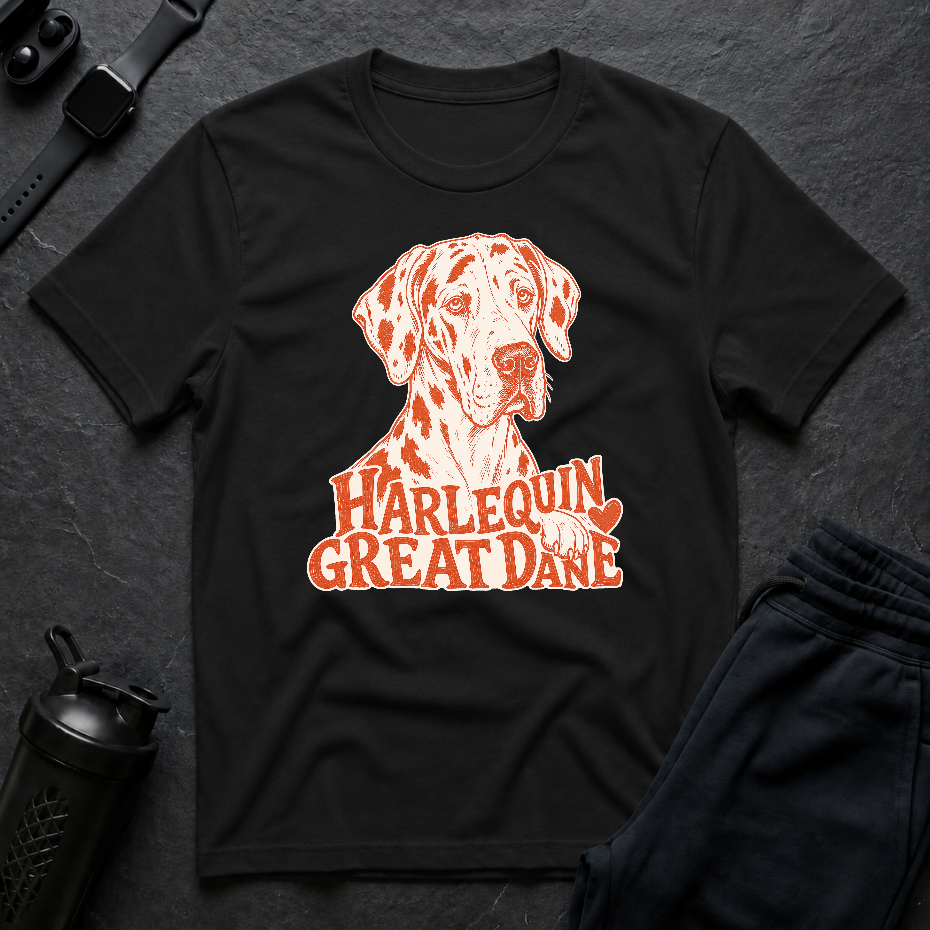 Harlequin Great Dane