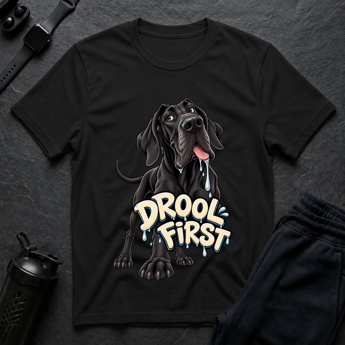 Drool Delight – Great Dane T-Shirt