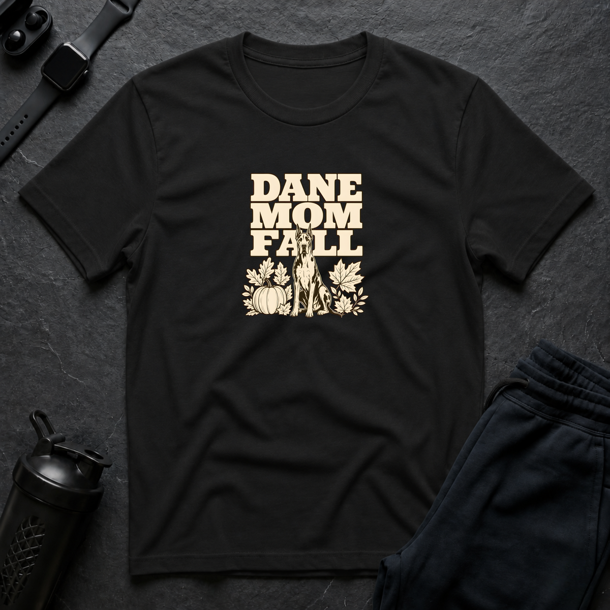 Dane Mom Fall – Great Dane T-Shirt