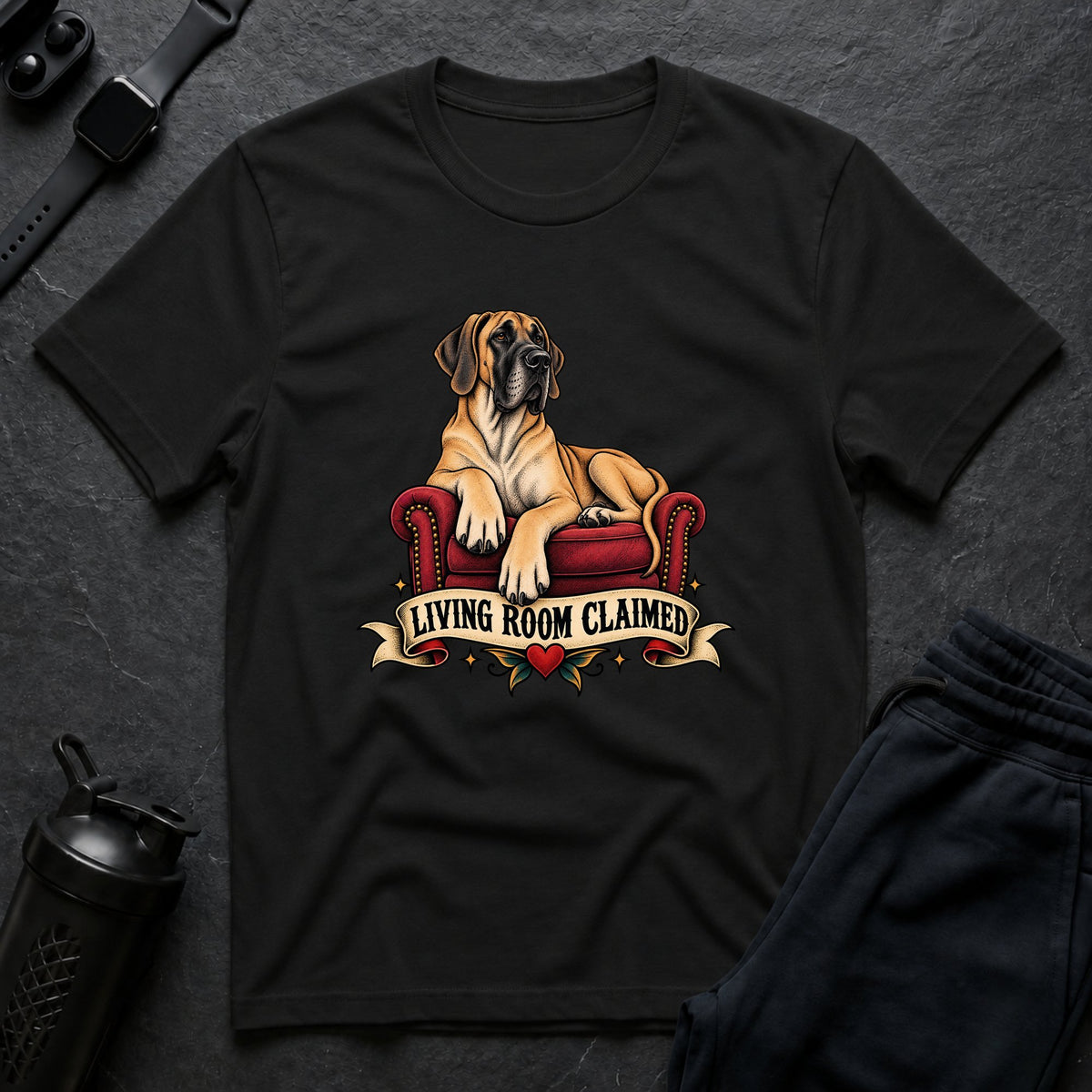 Sofa Sovereign – Great Dane T-Shirt