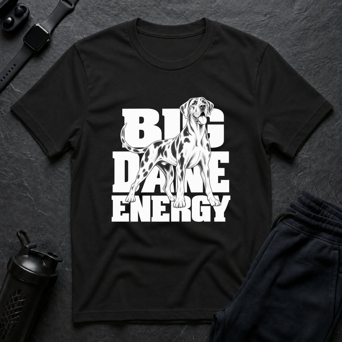 Big Dane Energy 2 – Great Dane T-Shirt design