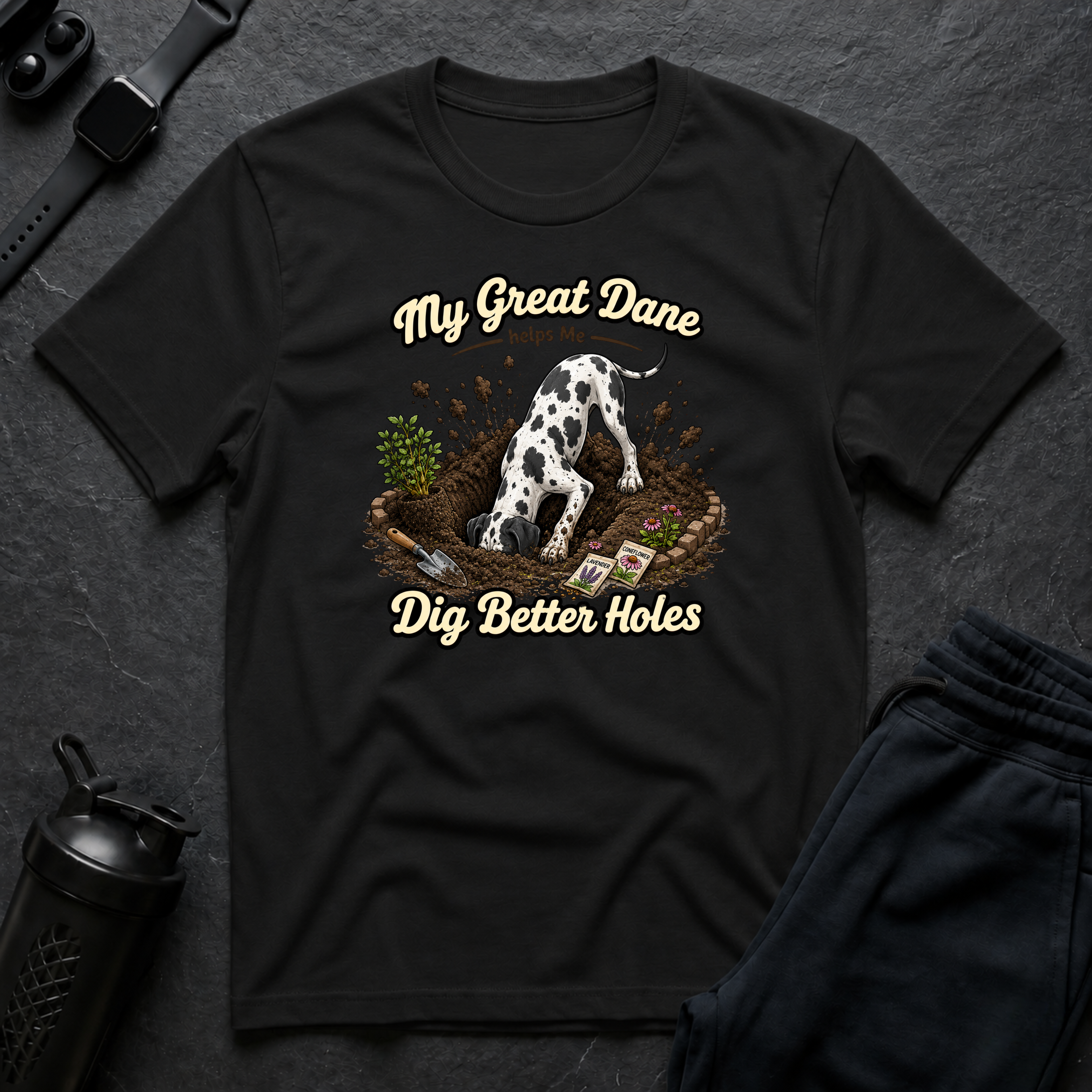 Great Dane Digging Helper