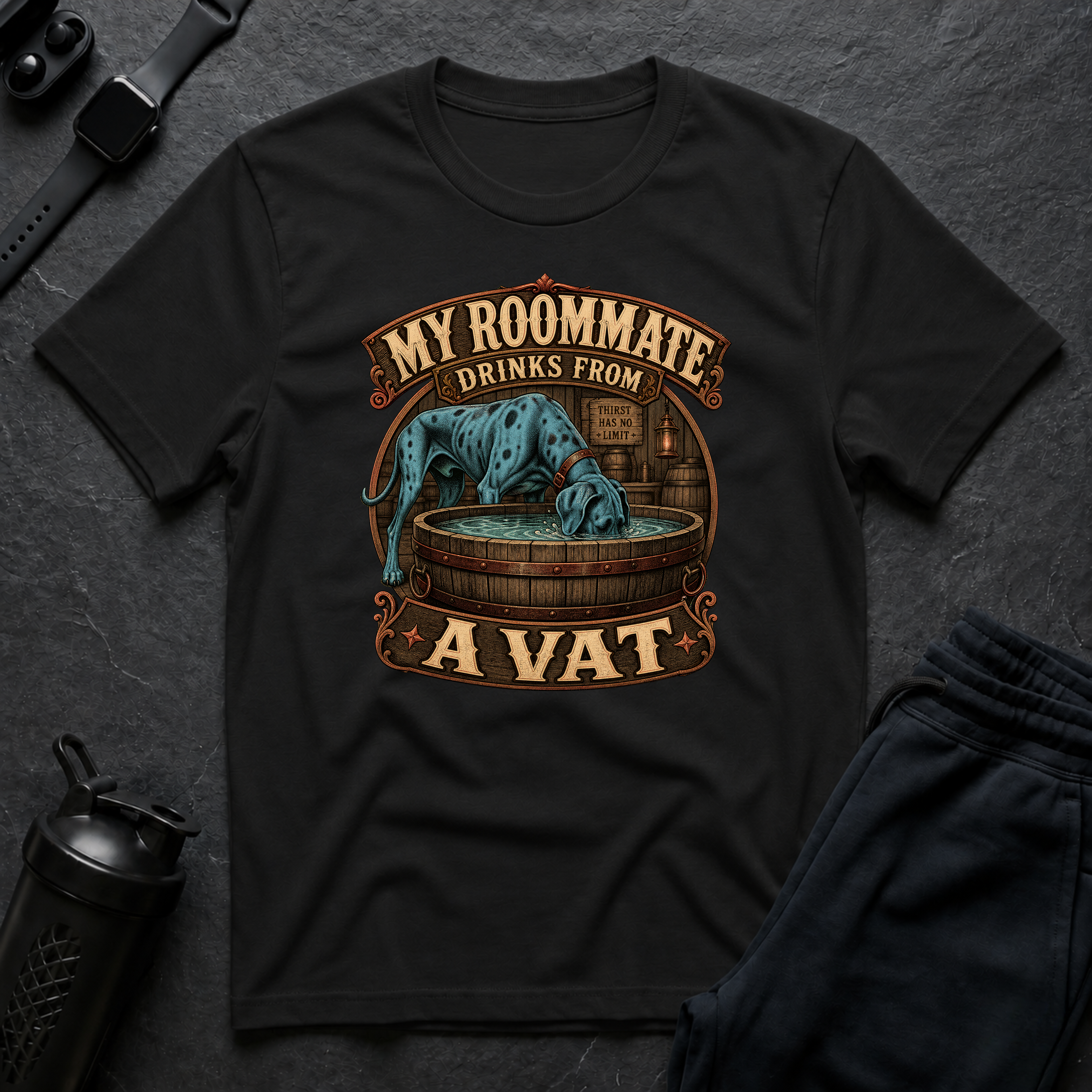 Roommate Drinks Vat