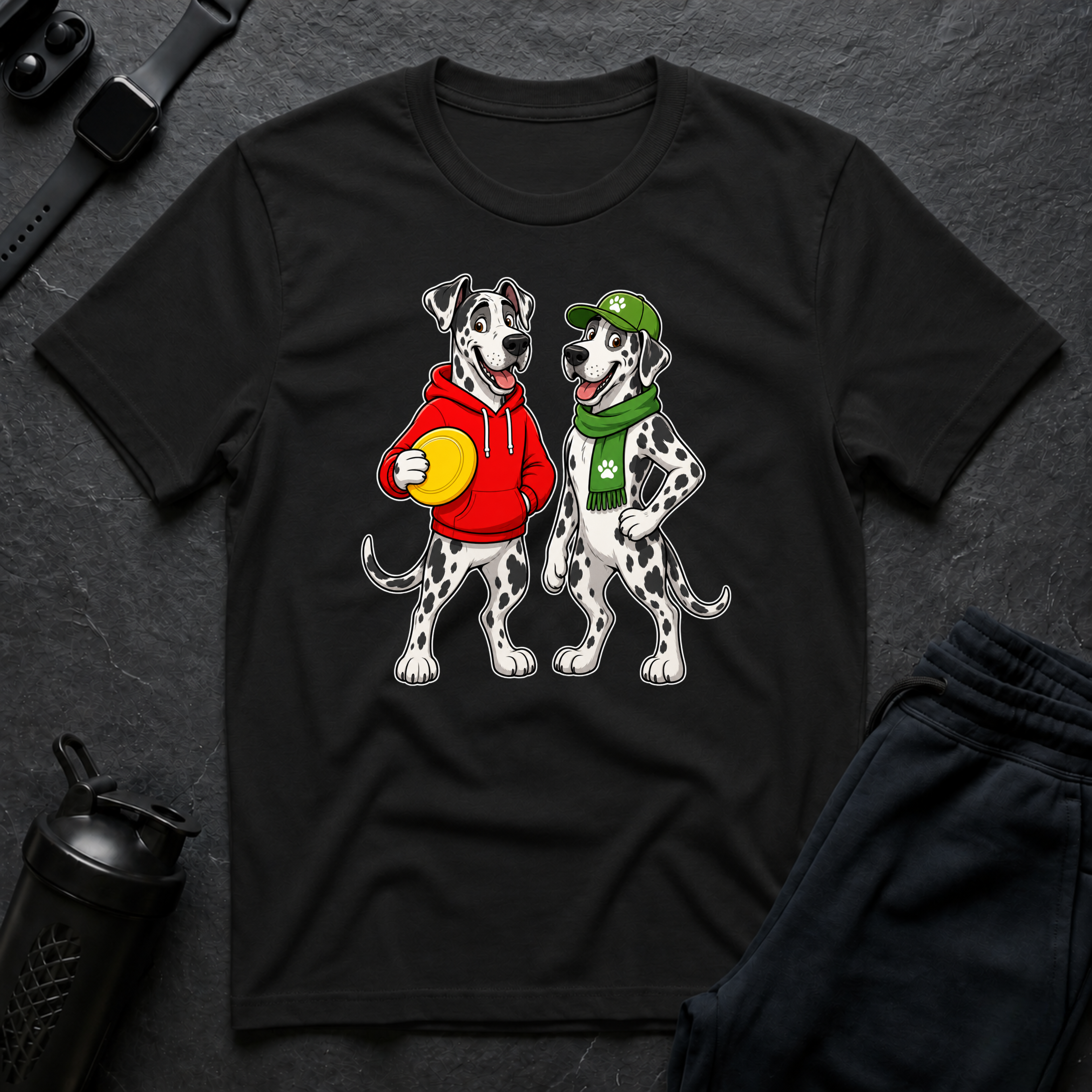 Dalmatian Duo Pals
