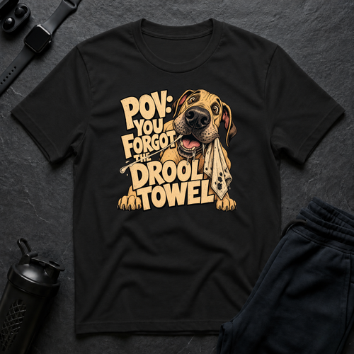 Drool Towel Hound T-Shirt