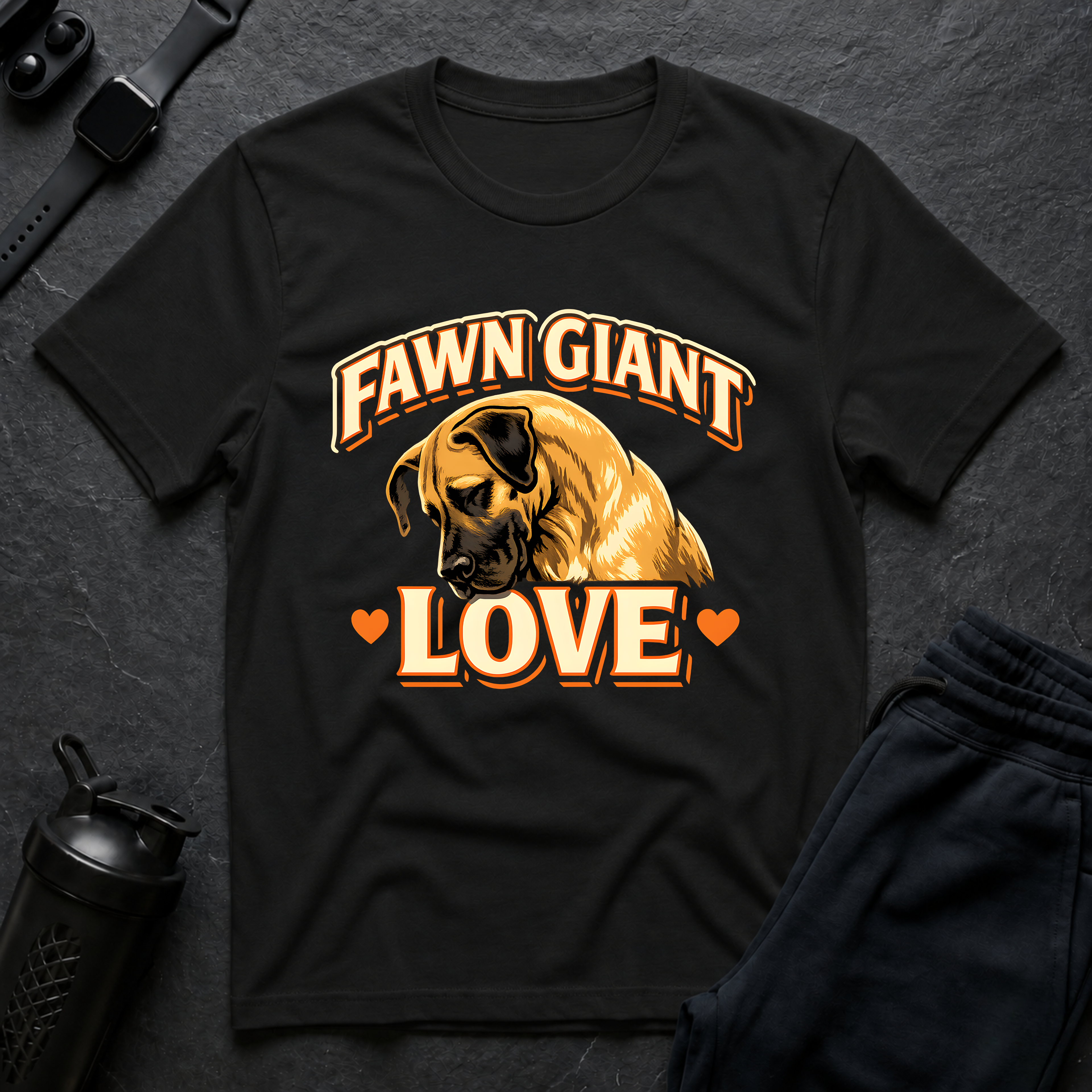 Fawn Giant Love T-Shirt