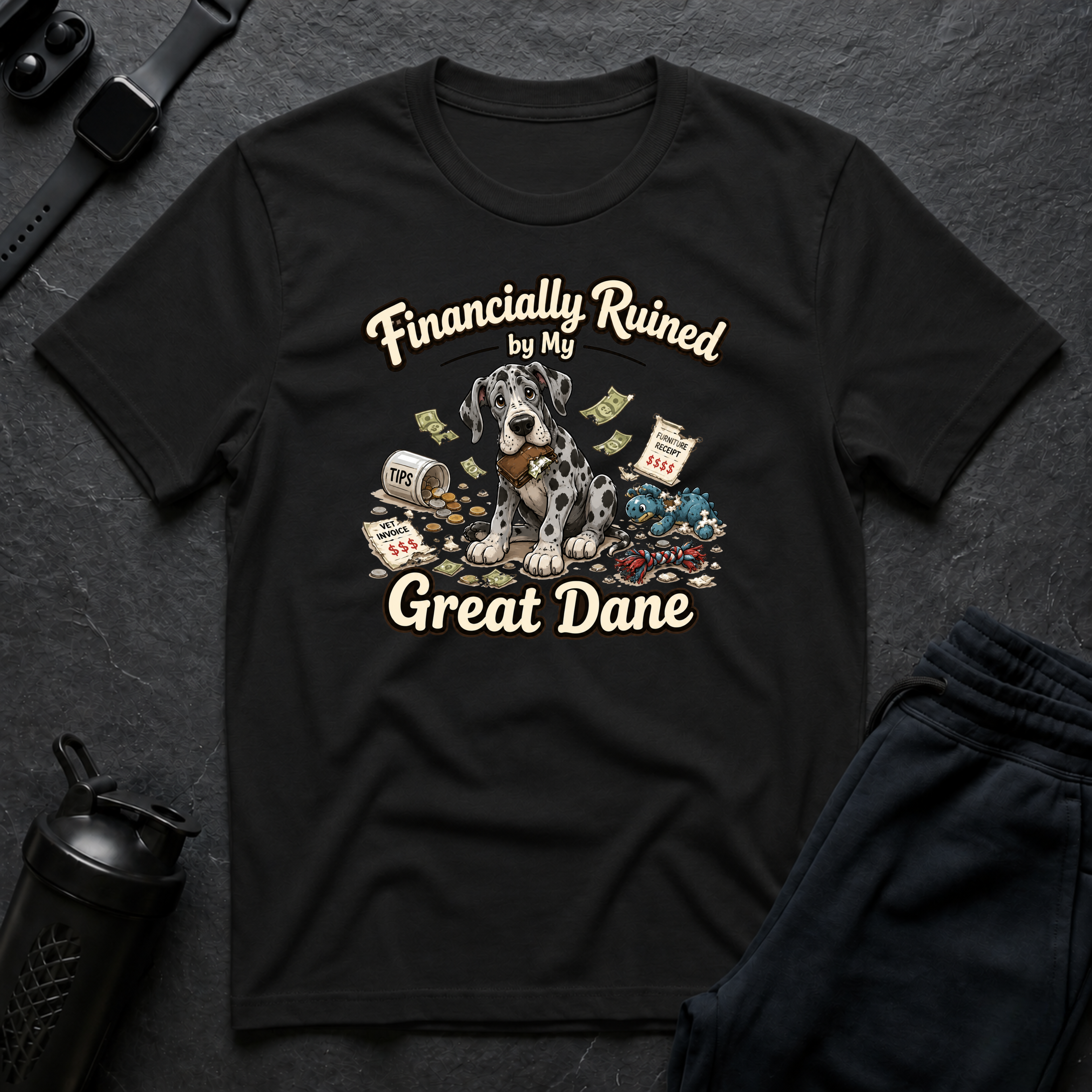 Financially Ruined Great Dane