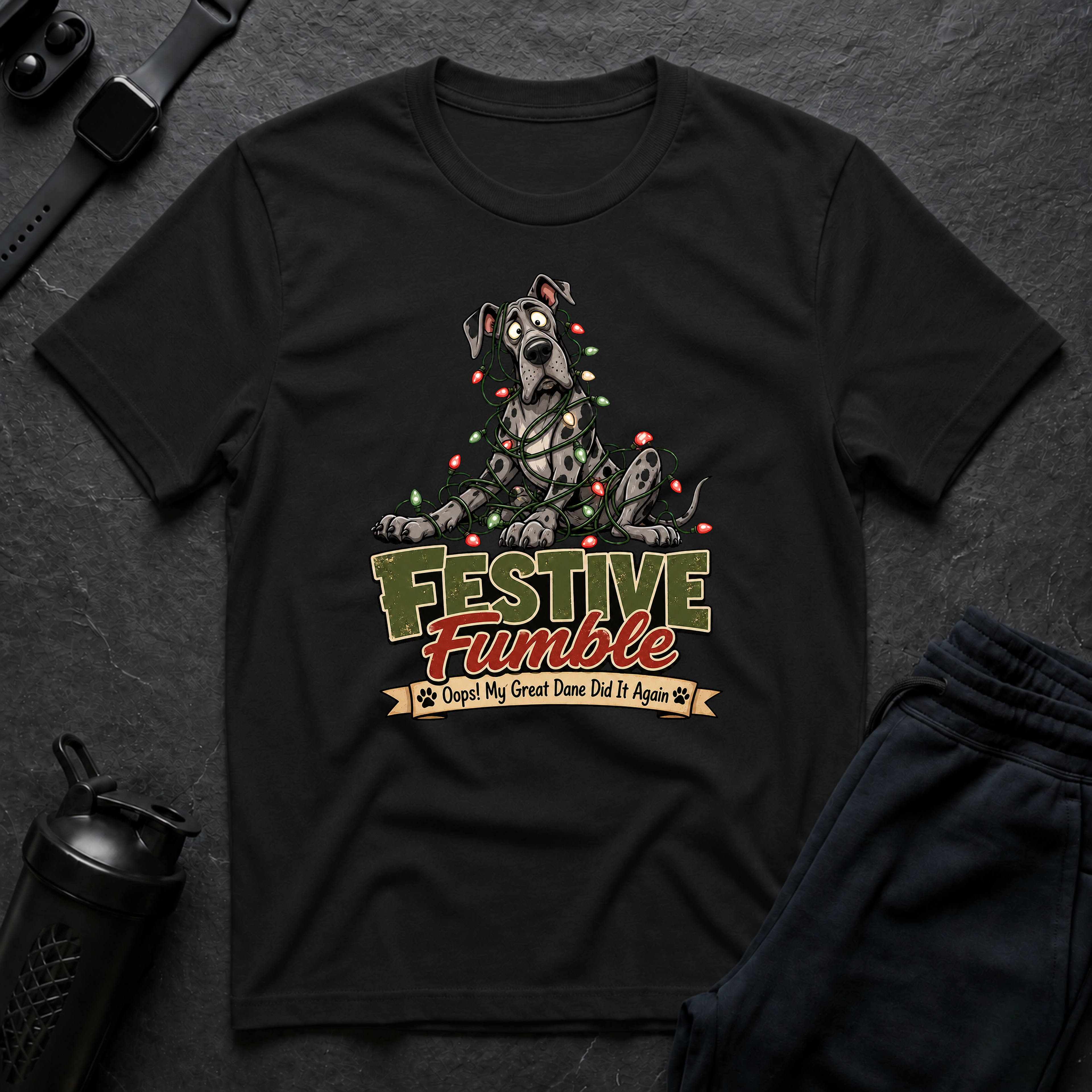 Festive Fumble Dane