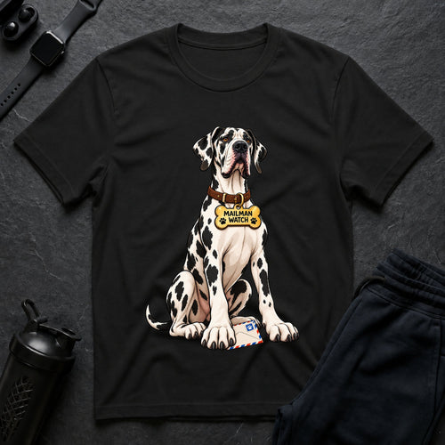 Doggy Delivery Duty – Great Dane T-Shirt