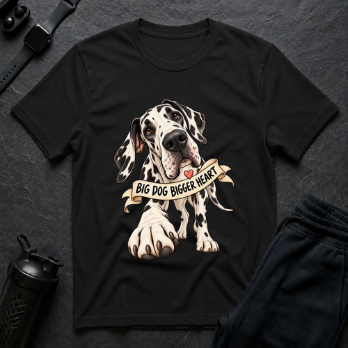 Big Dog Heart  T-Shirt