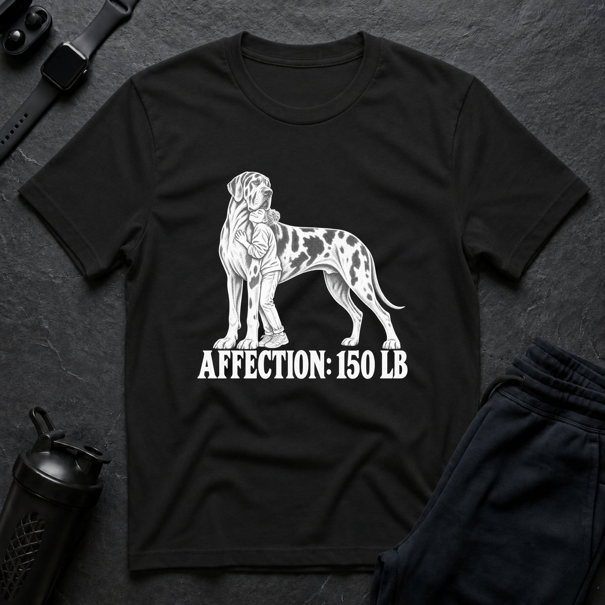 Affection 150 – Great Dane T-Shirt design
