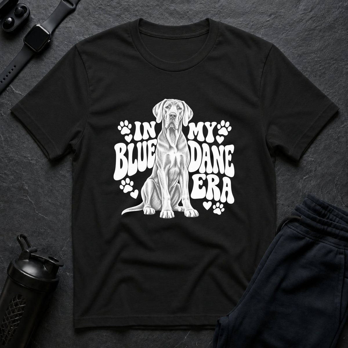 Blue Dane Era – Great Dane T-Shirt design