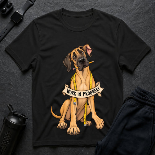 Doggy Draftsman – Great Dane T-Shirt