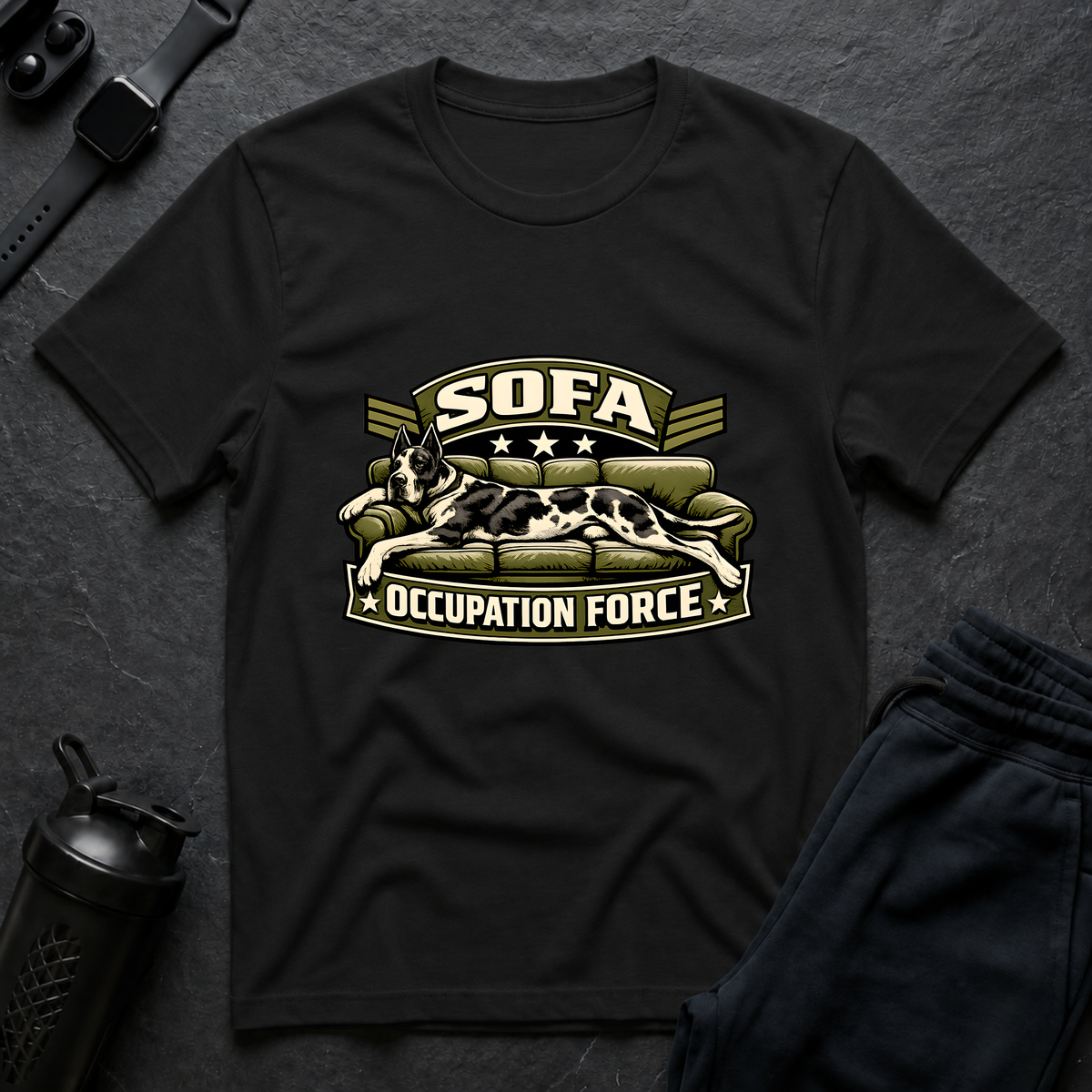 Sofa Occupation – Great Dane T-Shirt