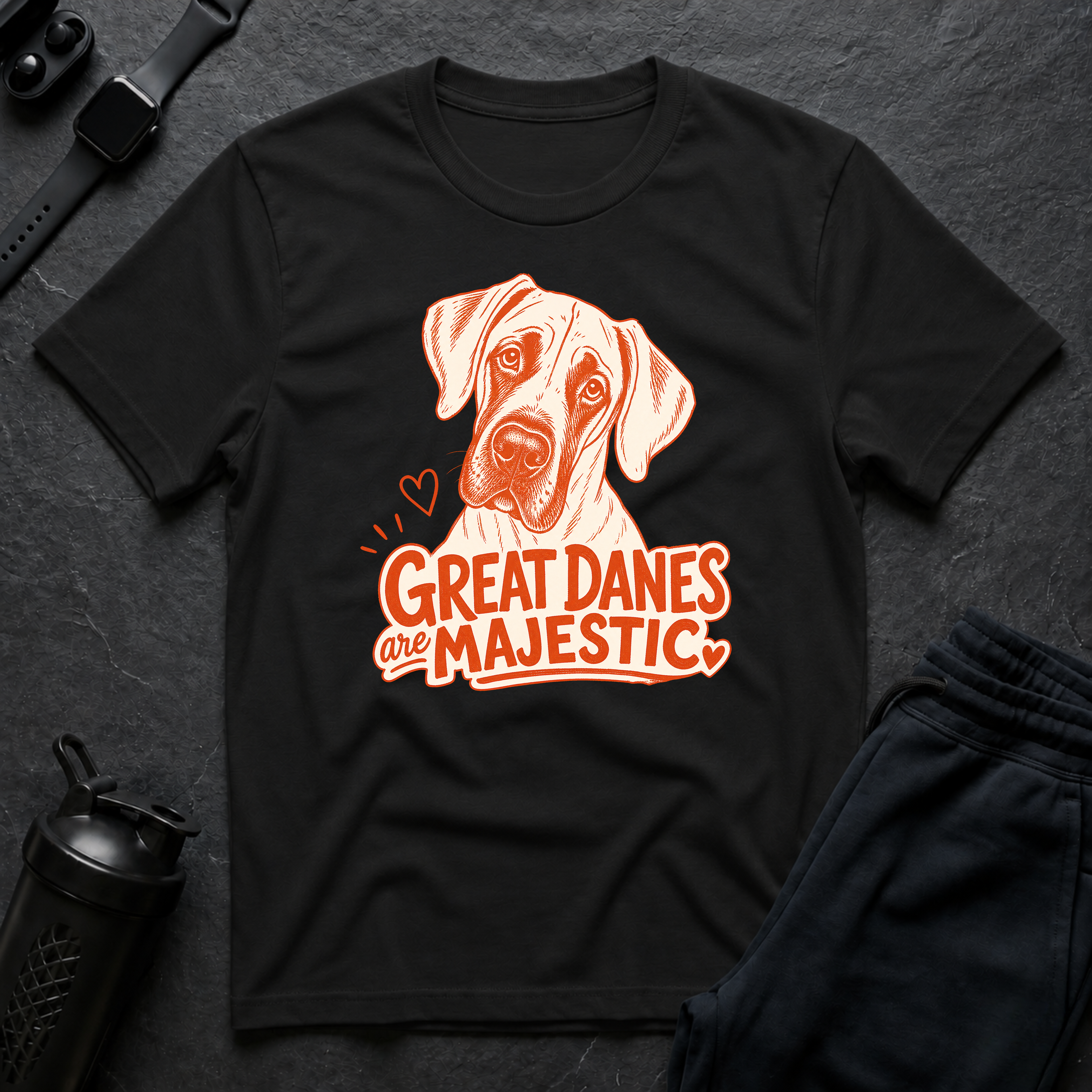 Great Danes Are Majestic