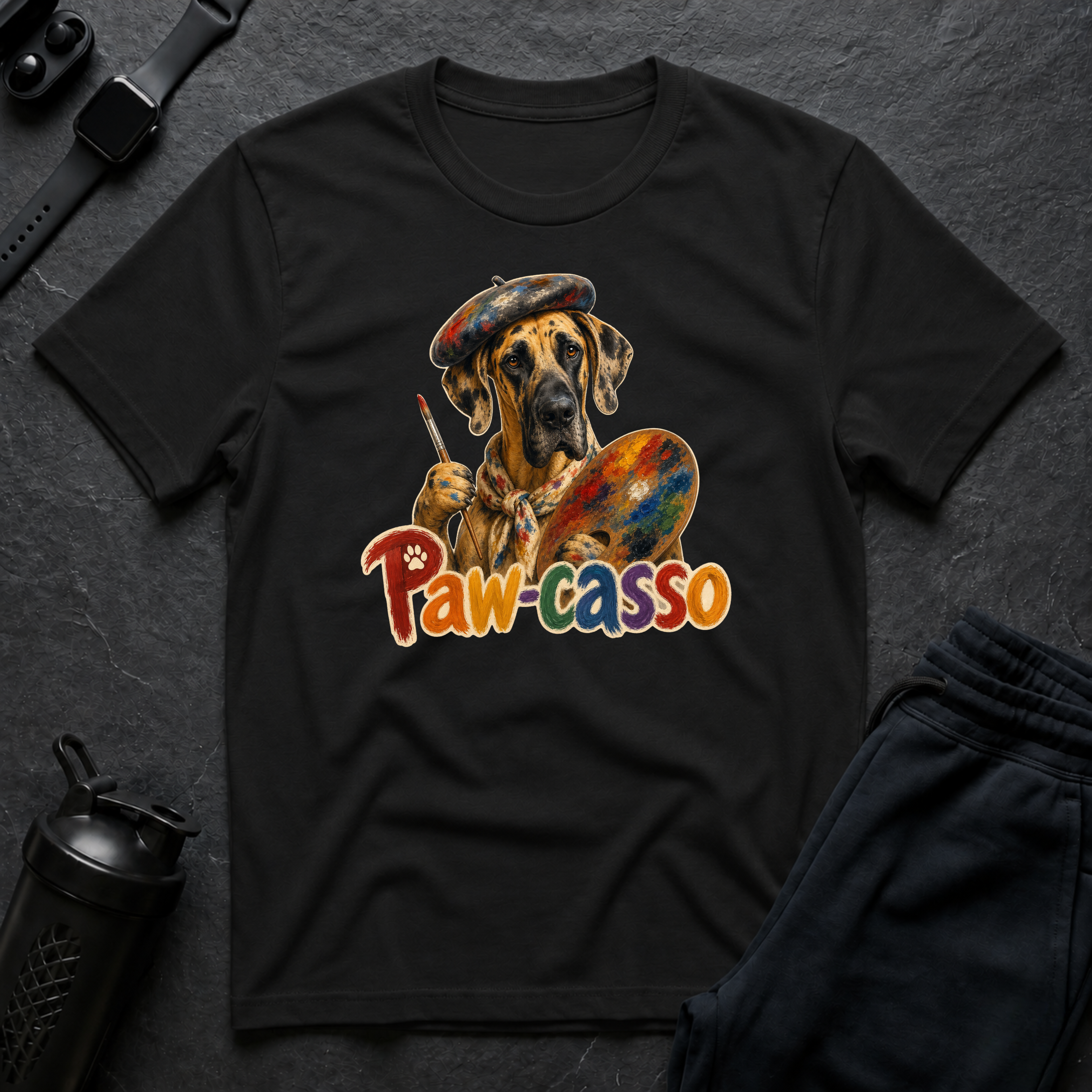 Paw-Casso Pup Art