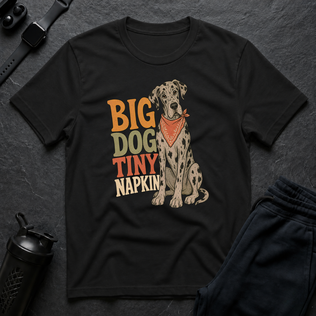 Big Dog Tiny Napkin