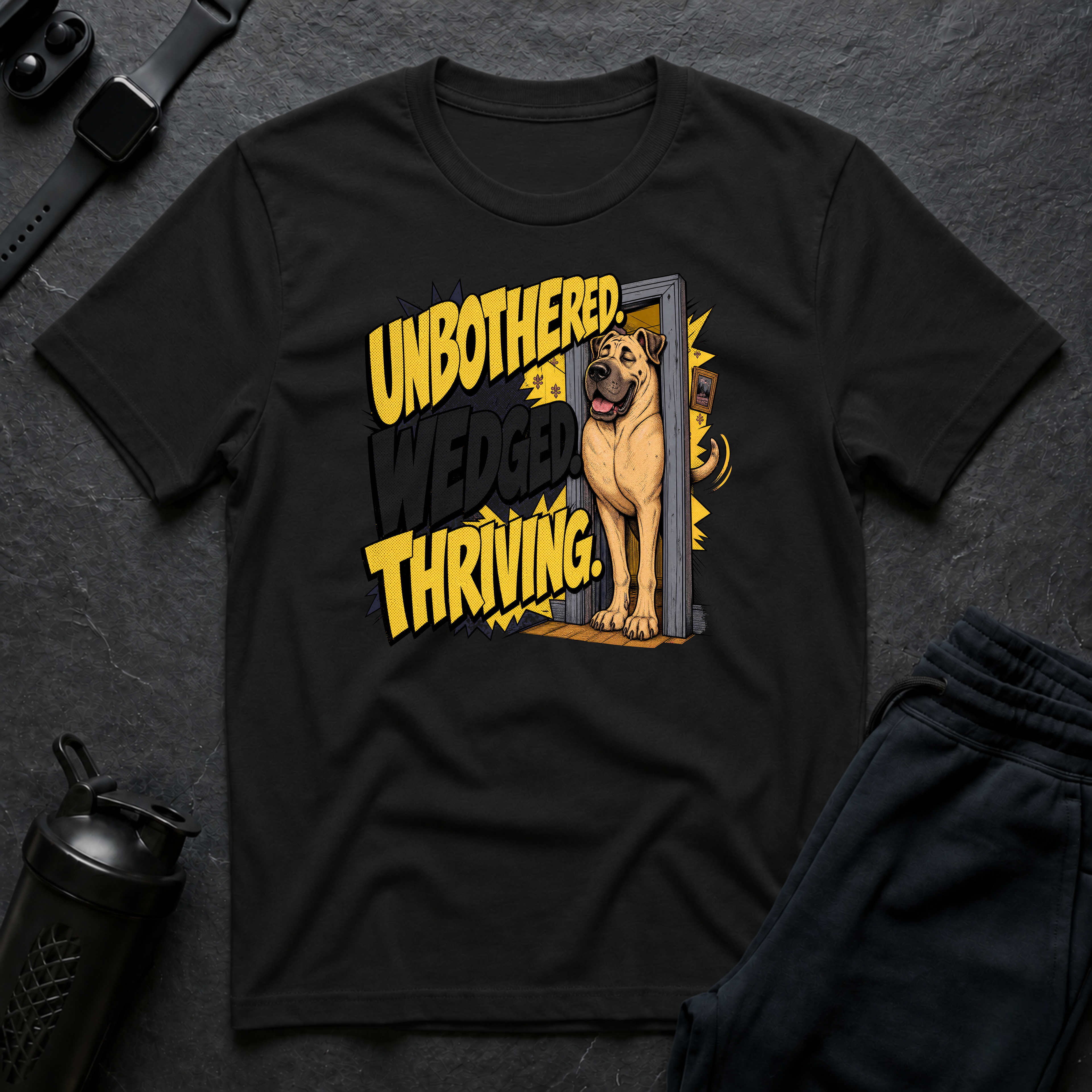 Unbothered Wedged Thriving