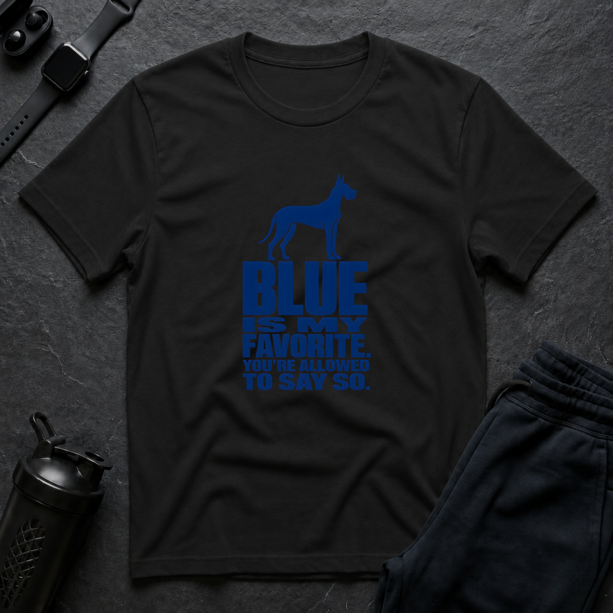Blue Favorite Dog
