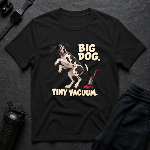 Big Dog Vacuum  T-Shirt