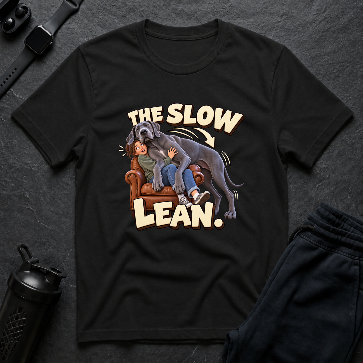 The Slow Lean – Great Dane T-Shirt