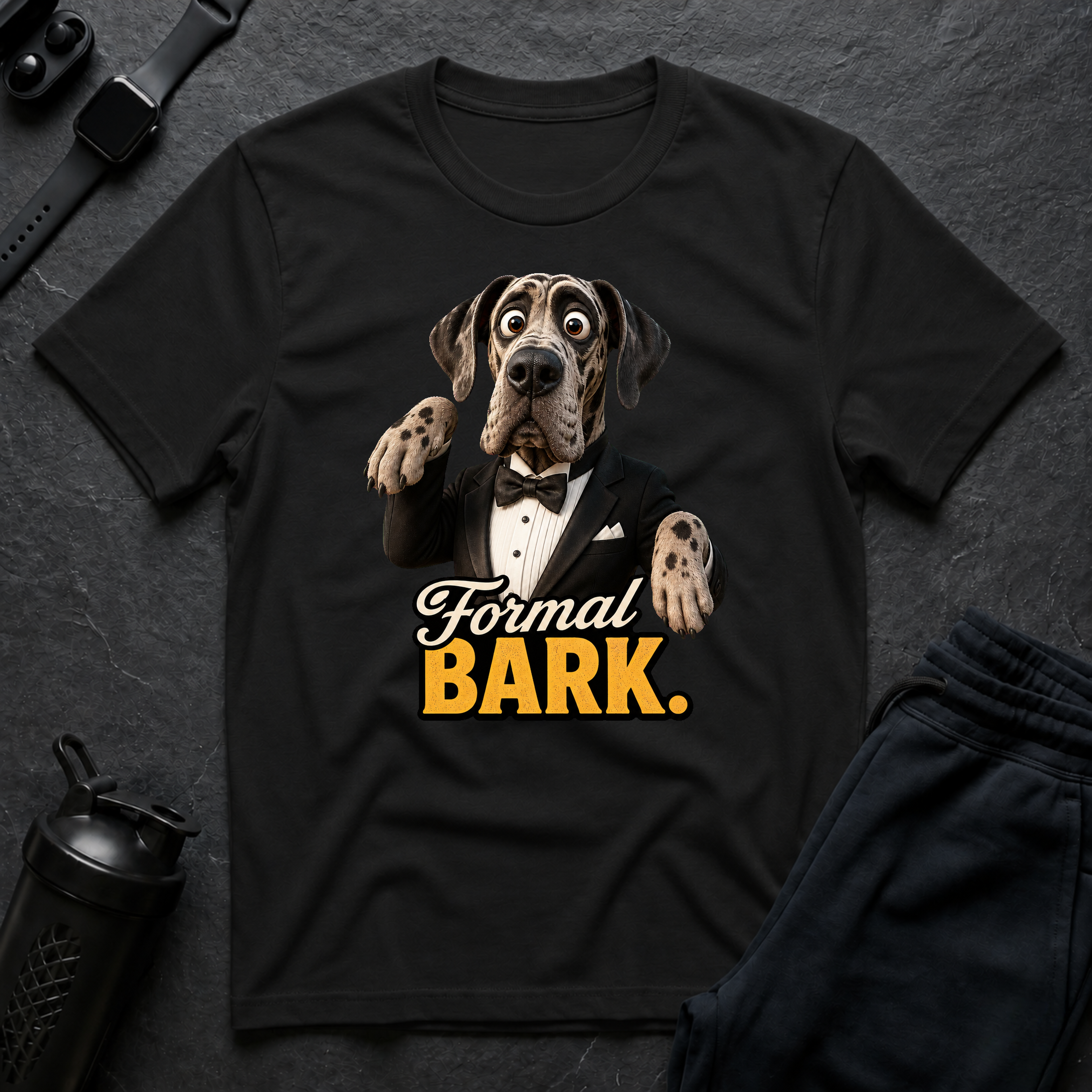 Formal Bark Elegance