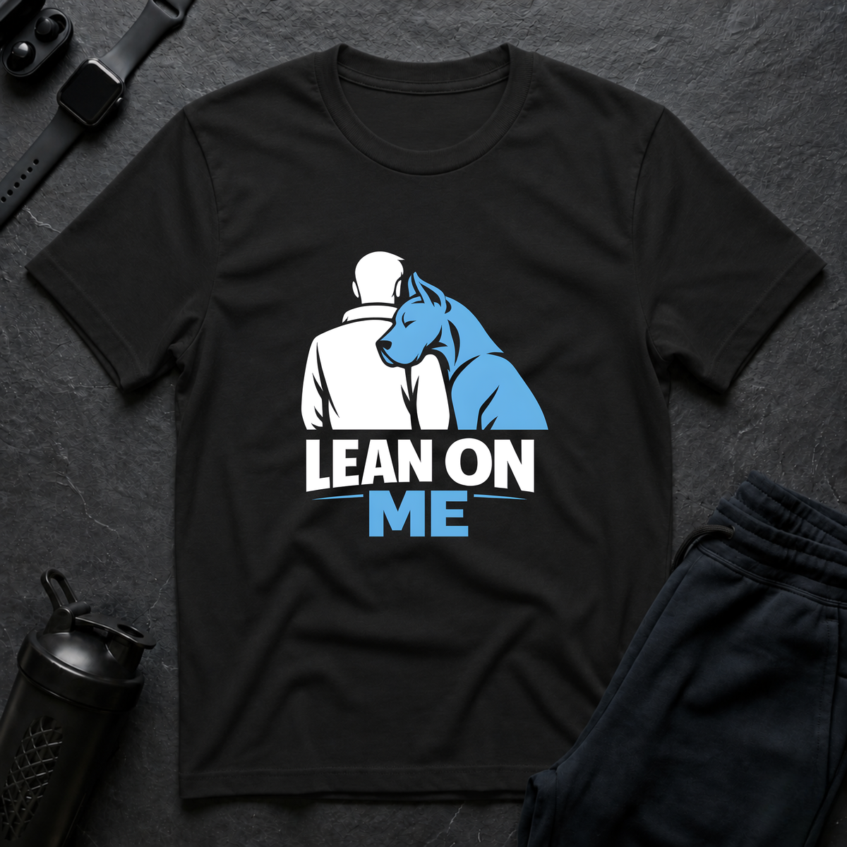 Lean On Me – Great Dane T-Shirt design