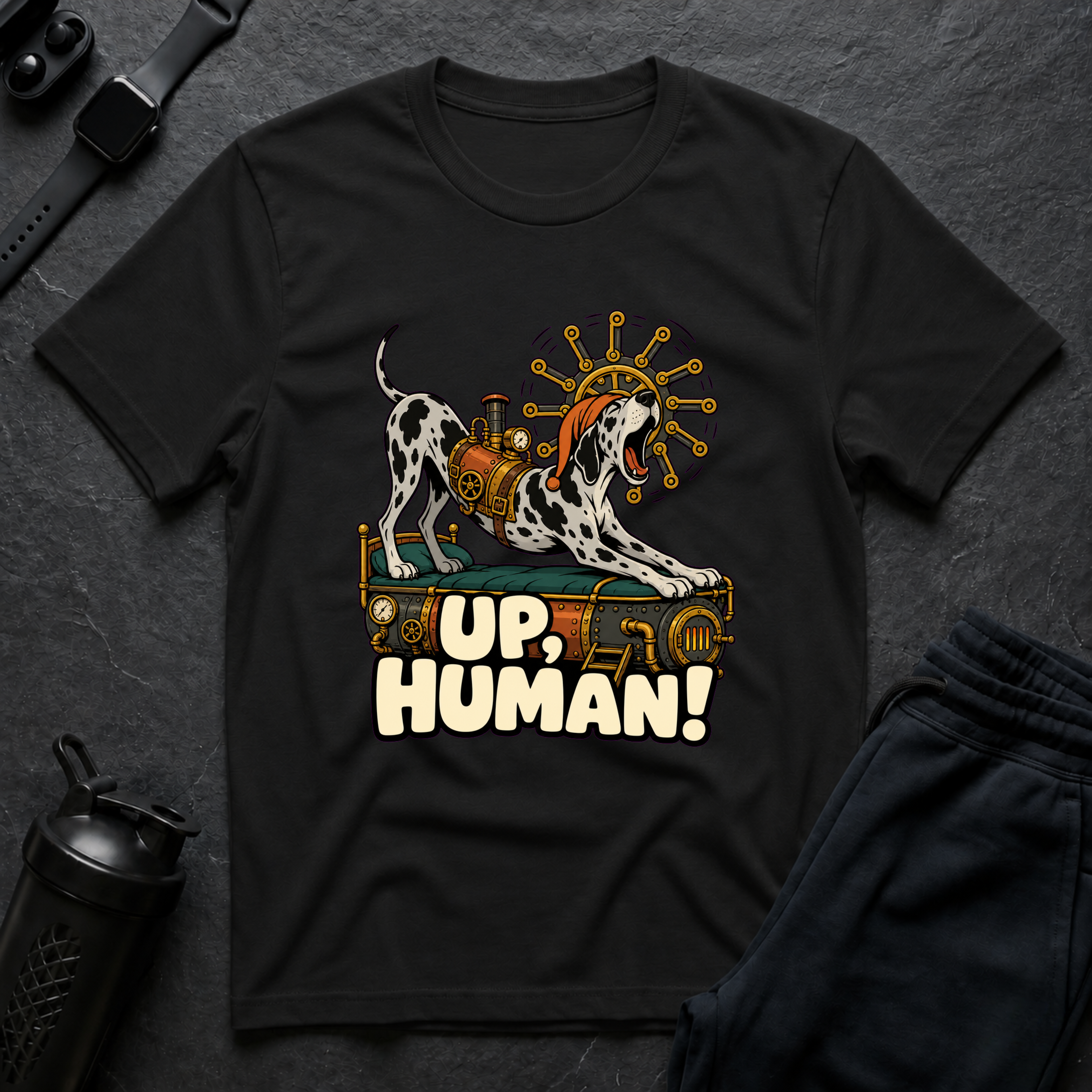 Up Human Dalmatian