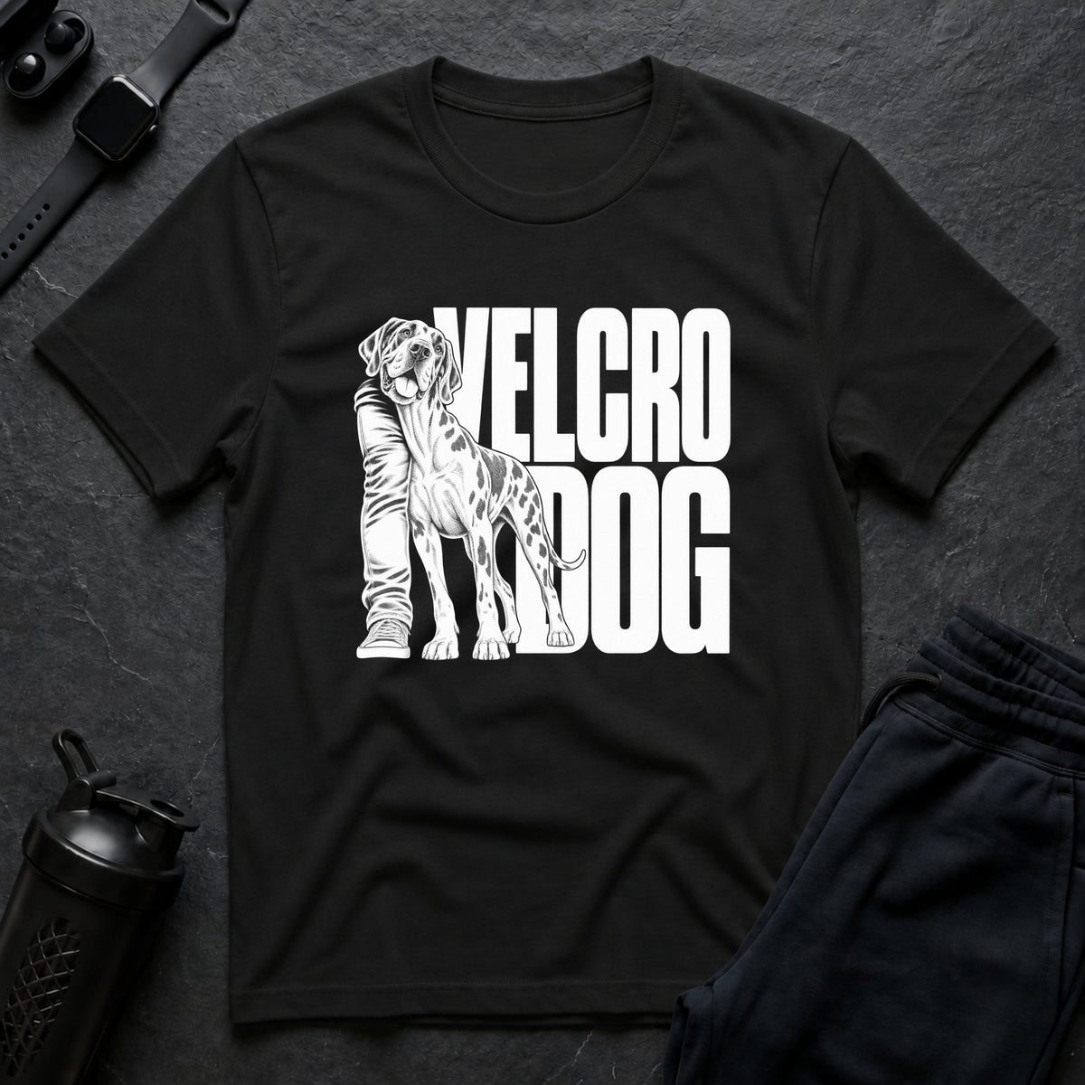 Velcro Dog – Great Dane T-Shirt design